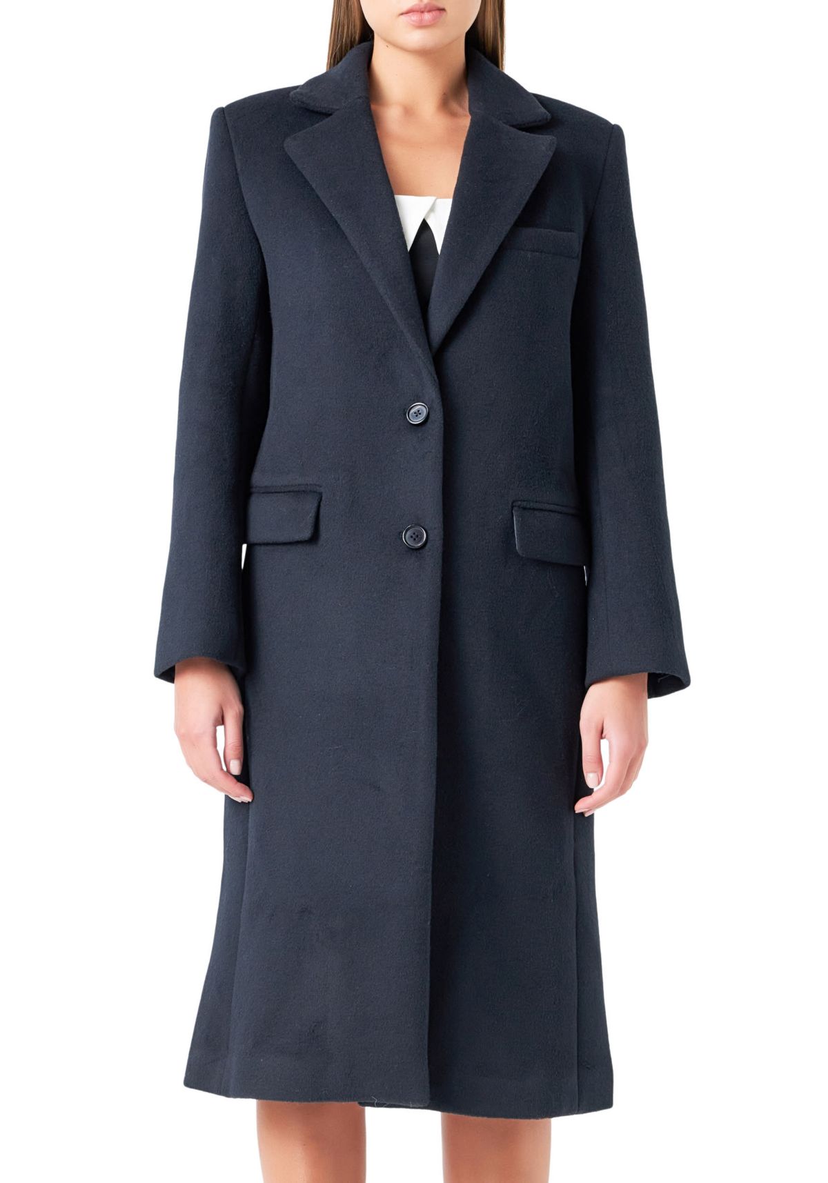 Oversize Wool Trench Coat