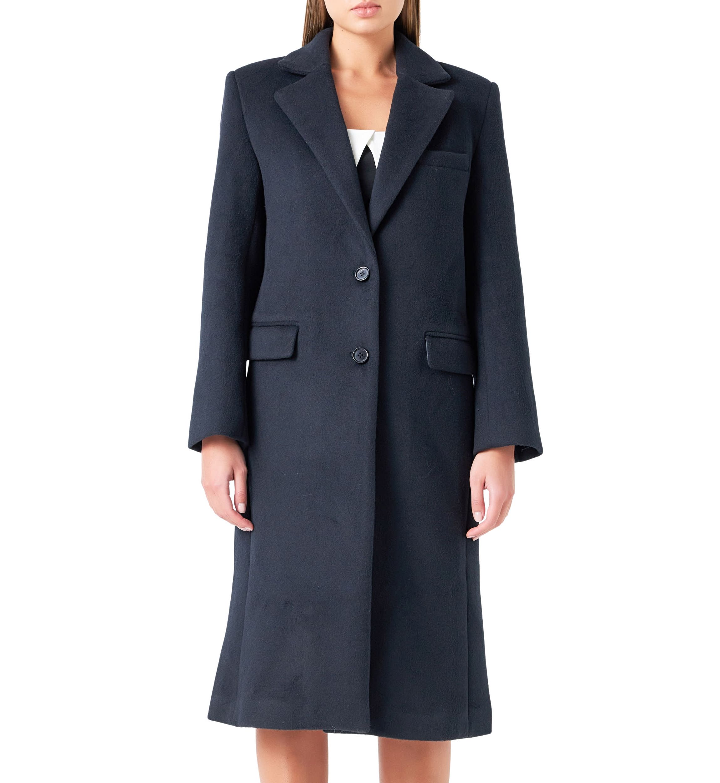 Oversize Wool Trench Coat