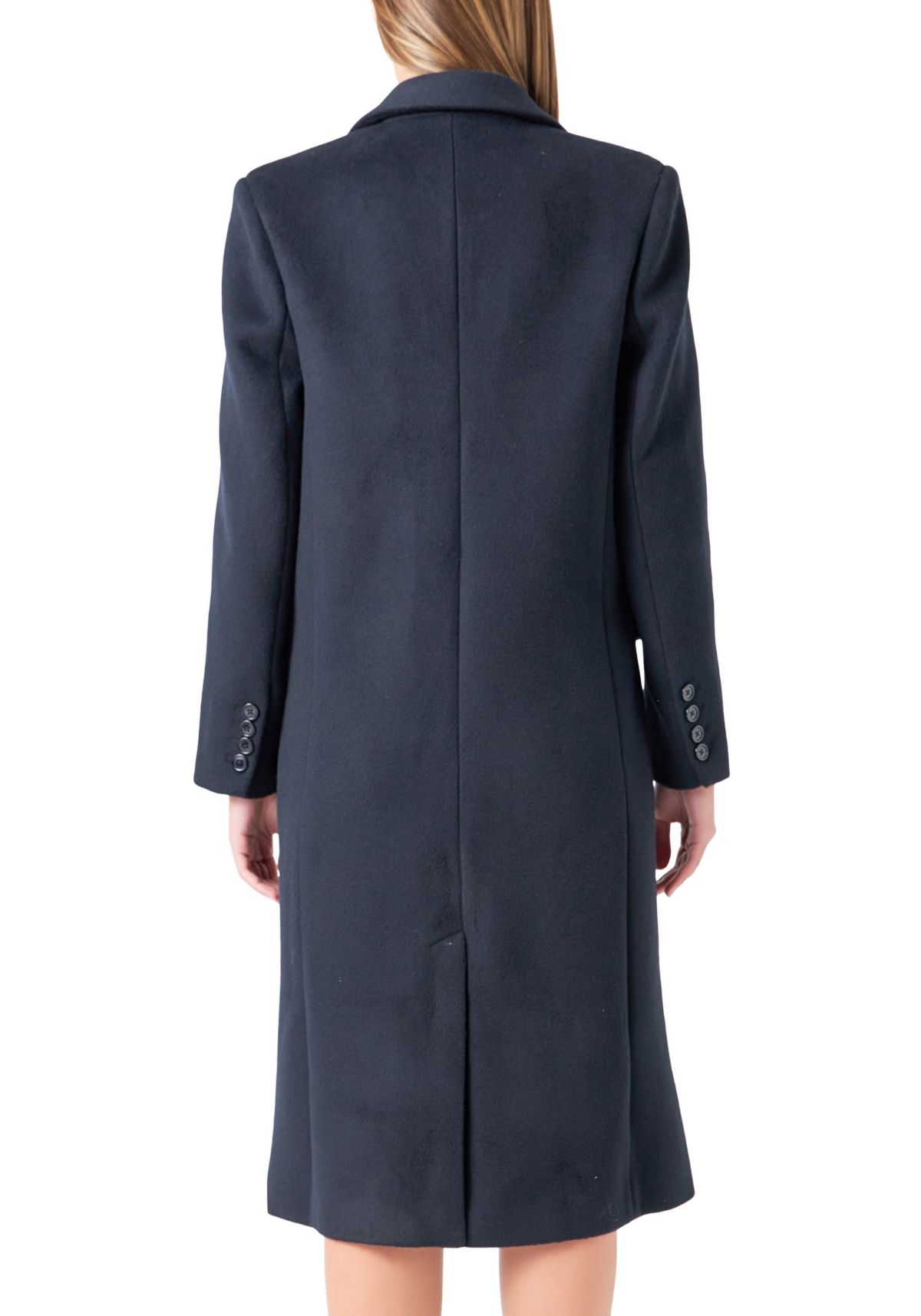 Oversize Wool Trench Coat