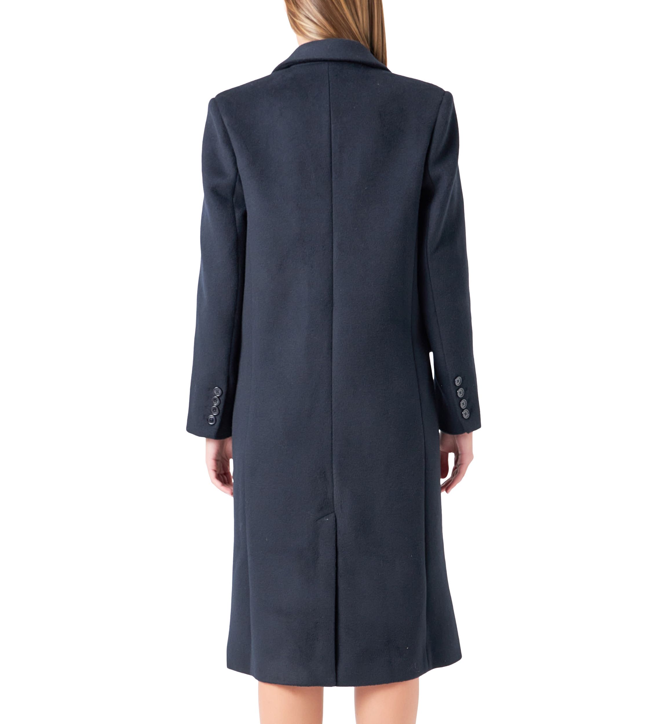 Oversize Wool Trench Coat