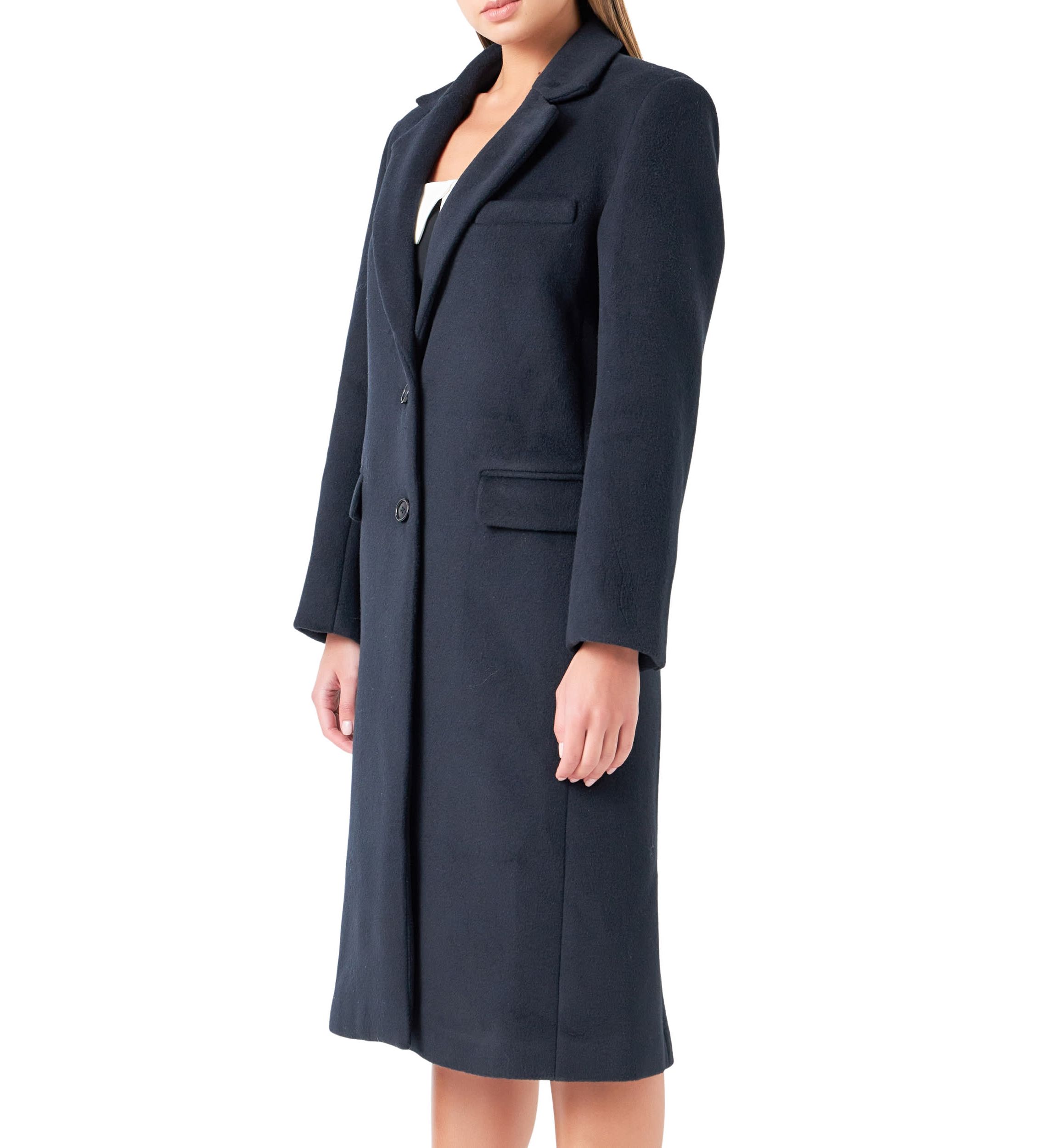 Oversize Wool Trench Coat