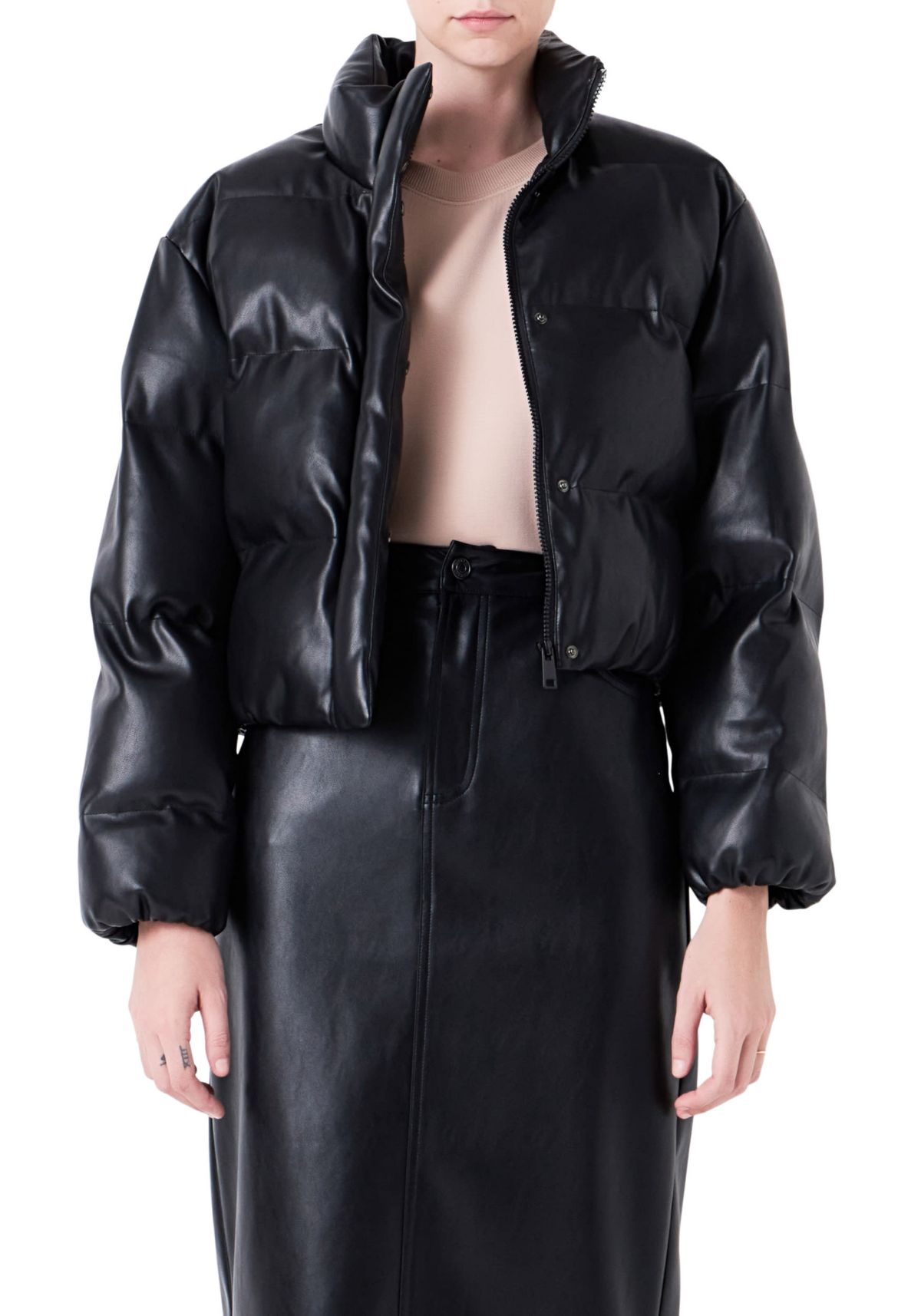 Cropped Puffer Jacket