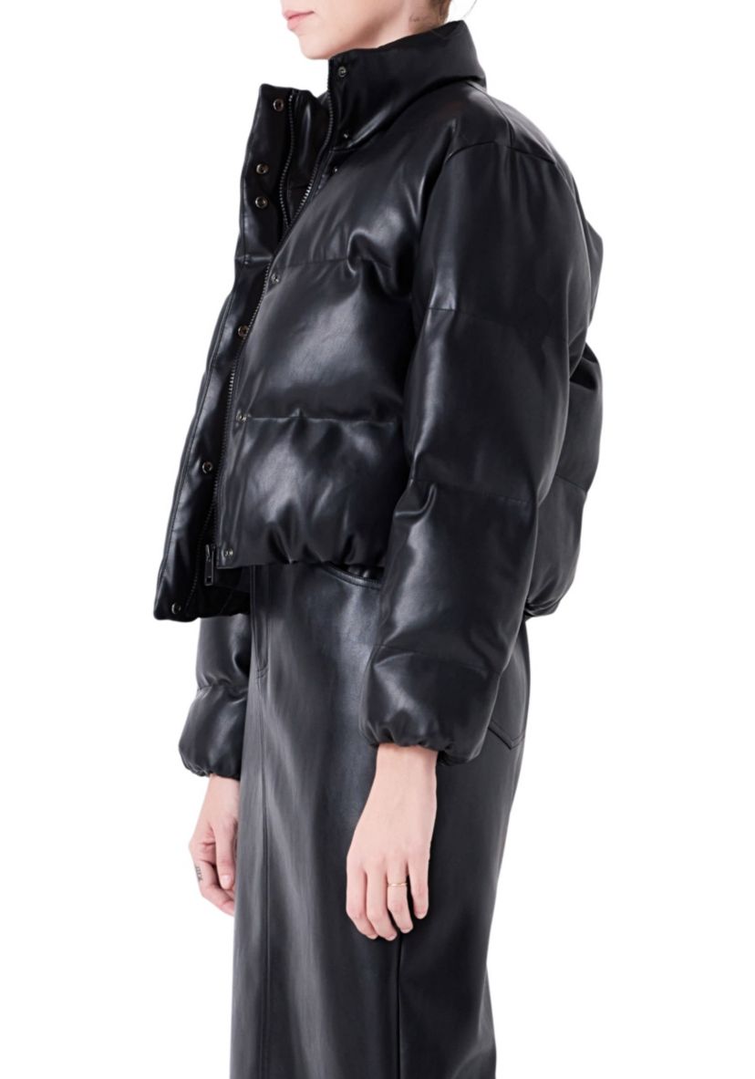 Cropped Puffer Jacket