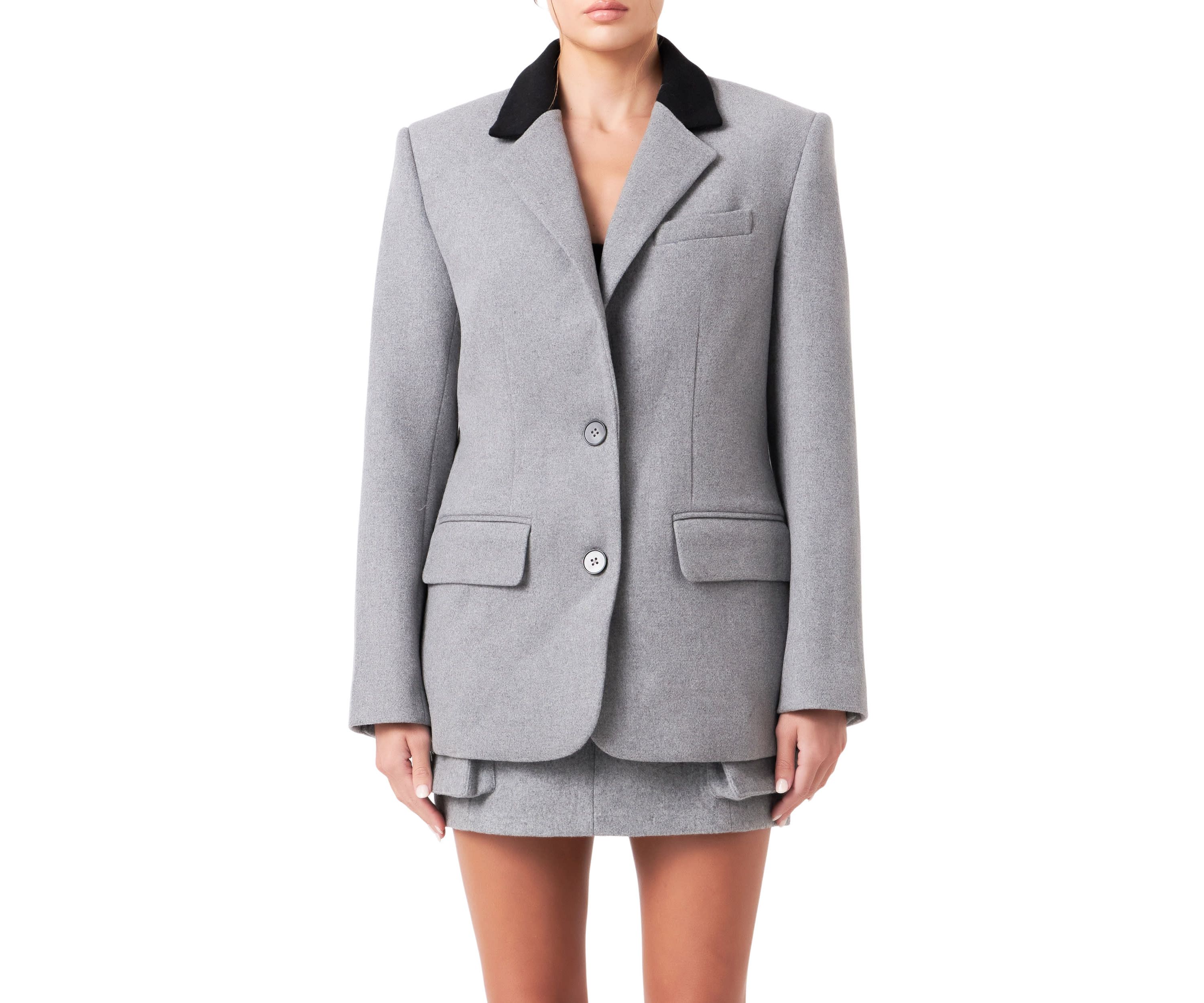 Wool Oversize Blazer