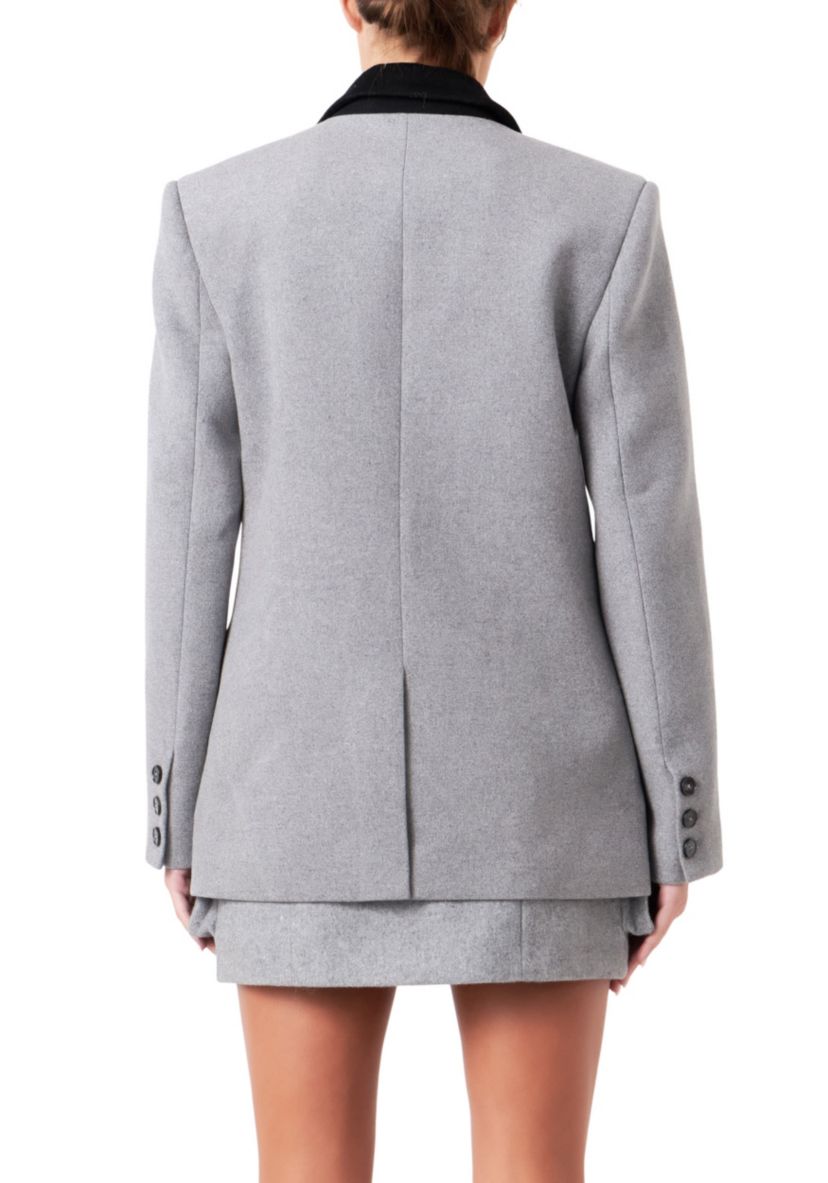 Wool Oversize Blazer