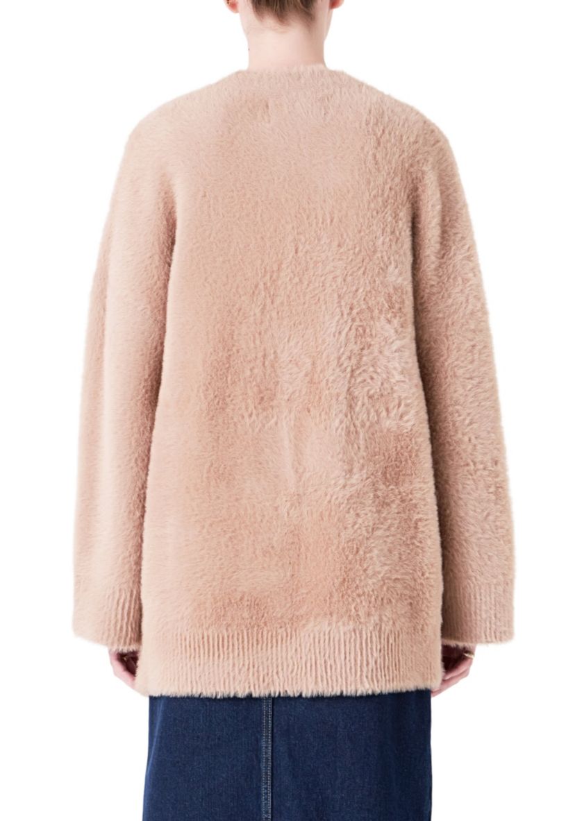 Feather Plush Cardigan