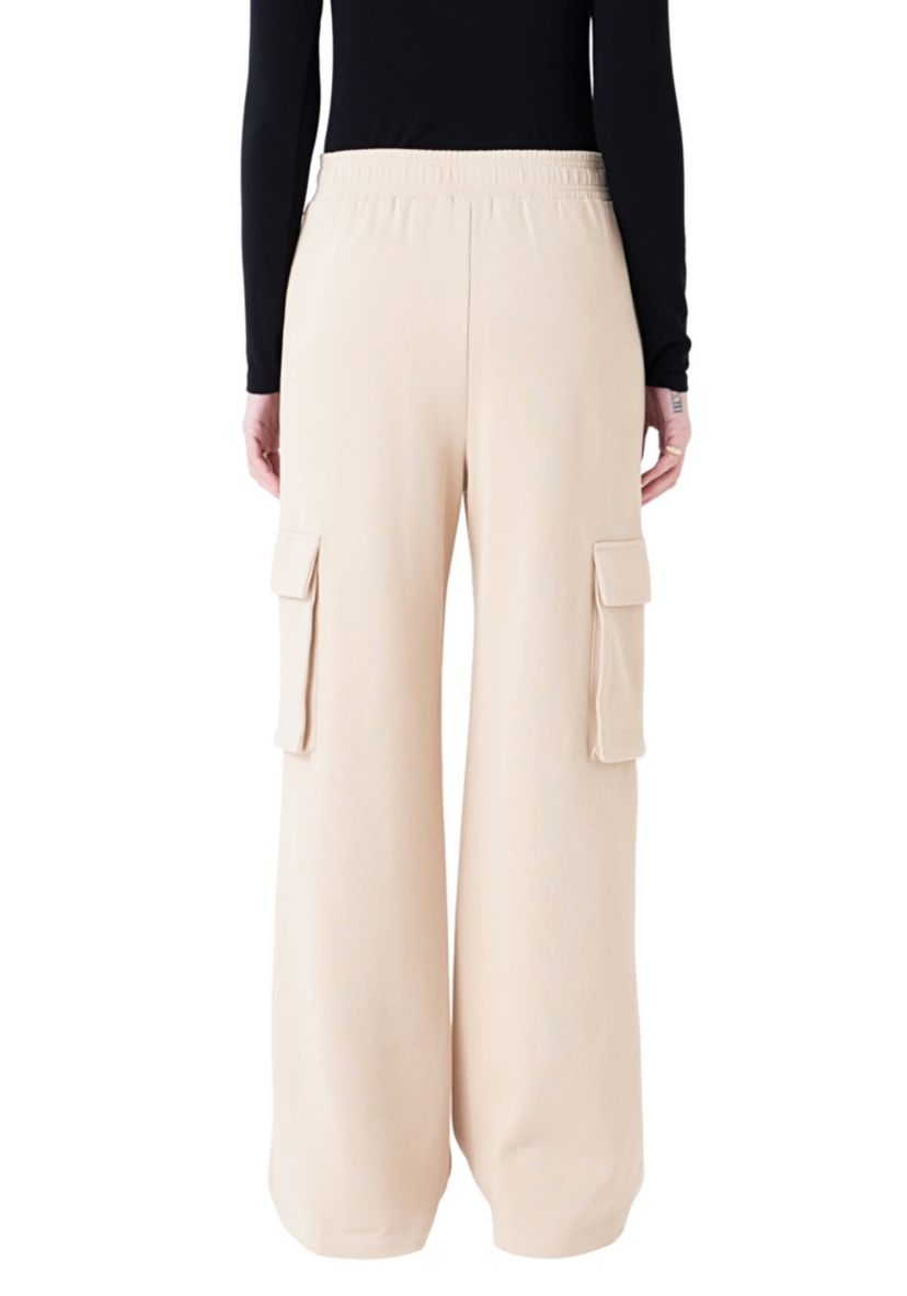 Wide Knit Pants with Pockets