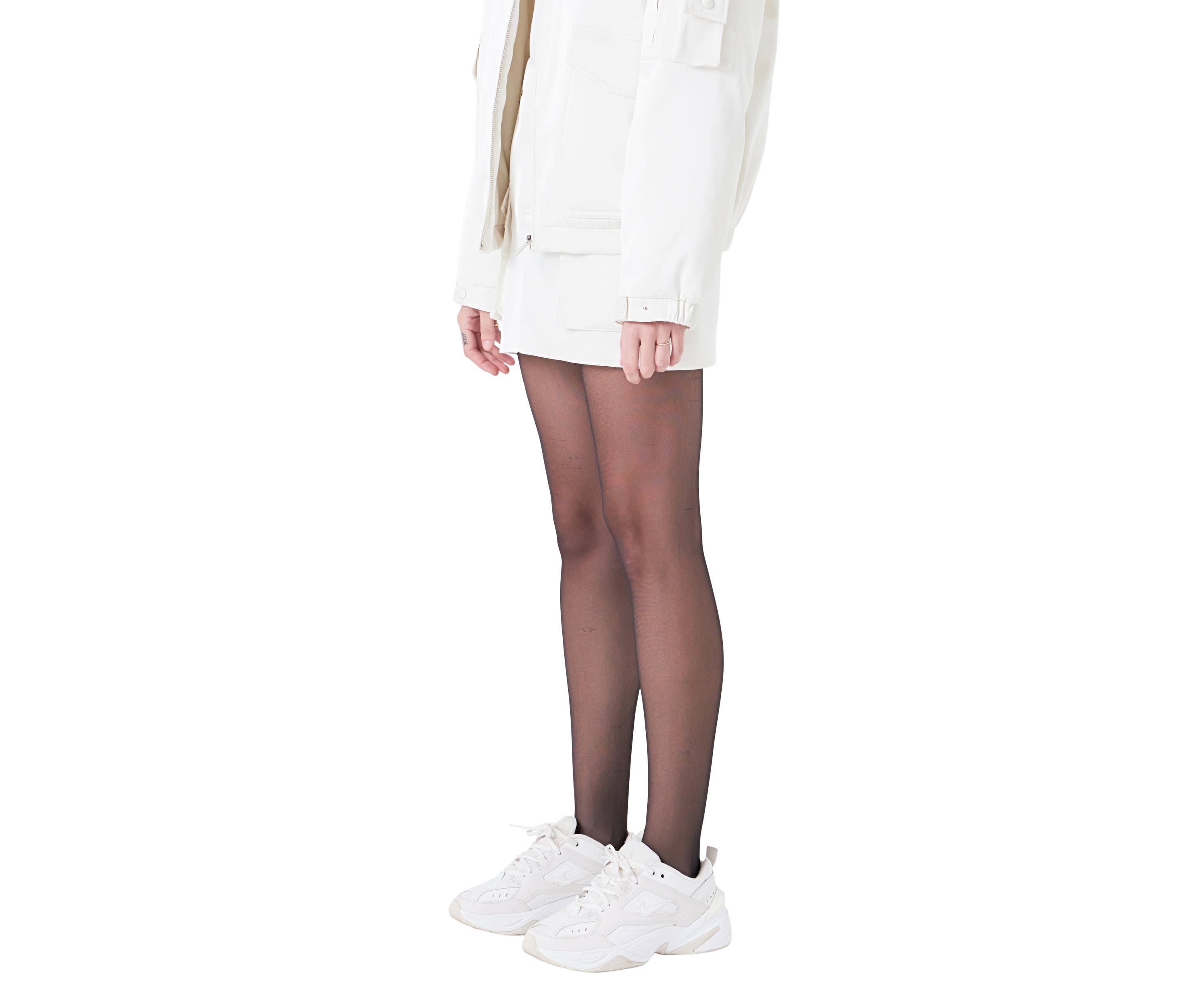 Satin Pocket Mini Skirt