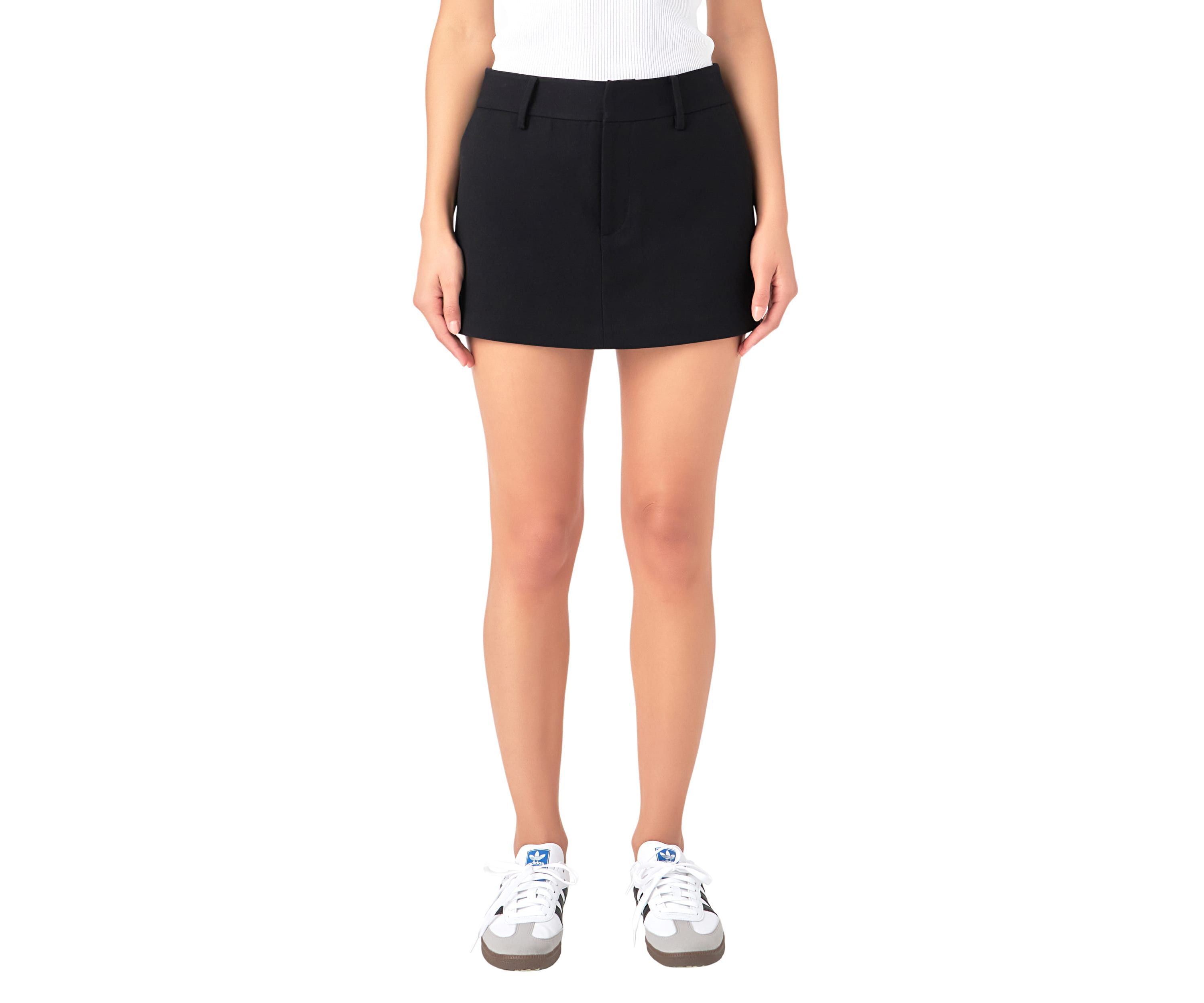 Low Waisted Mini Skort