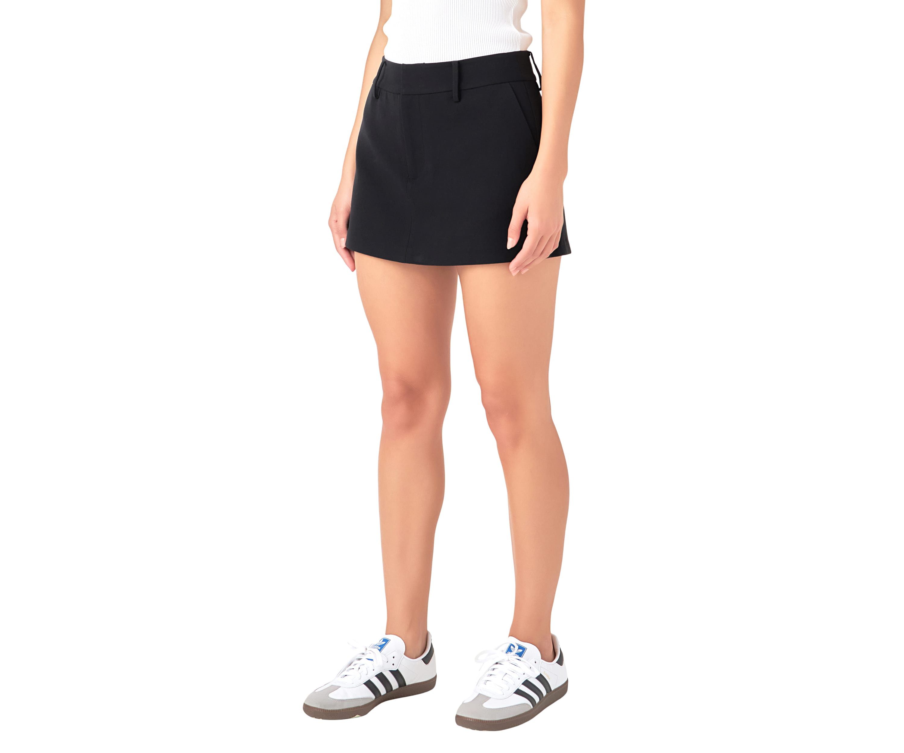 Low Waisted Mini Skort