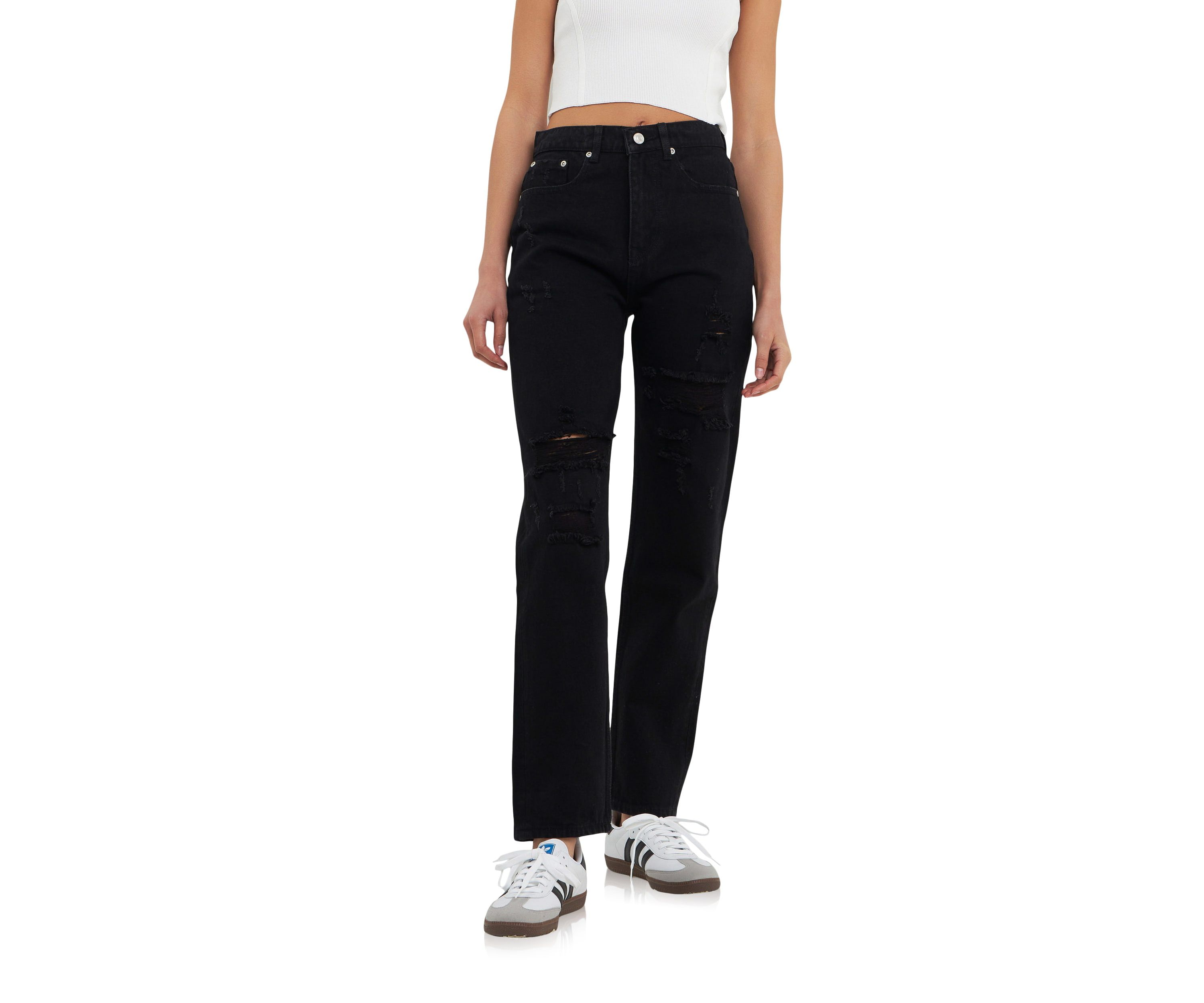 Medium Wash 90s Full Length Denim