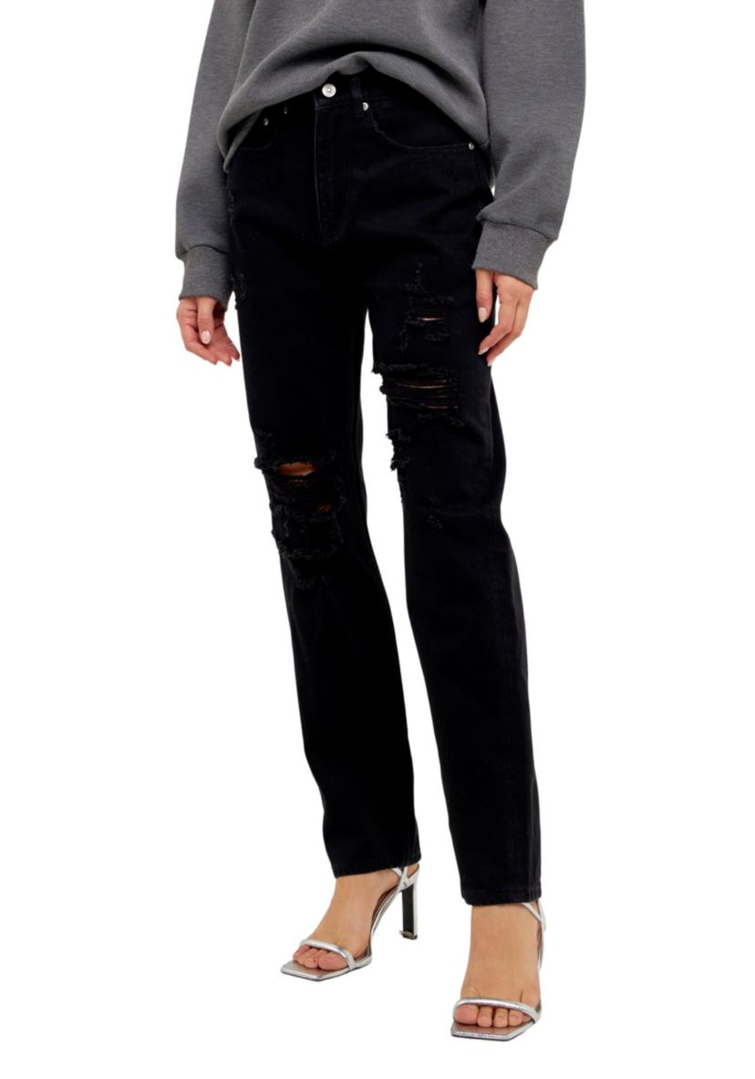 Medium Wash 90s Full Length Denim