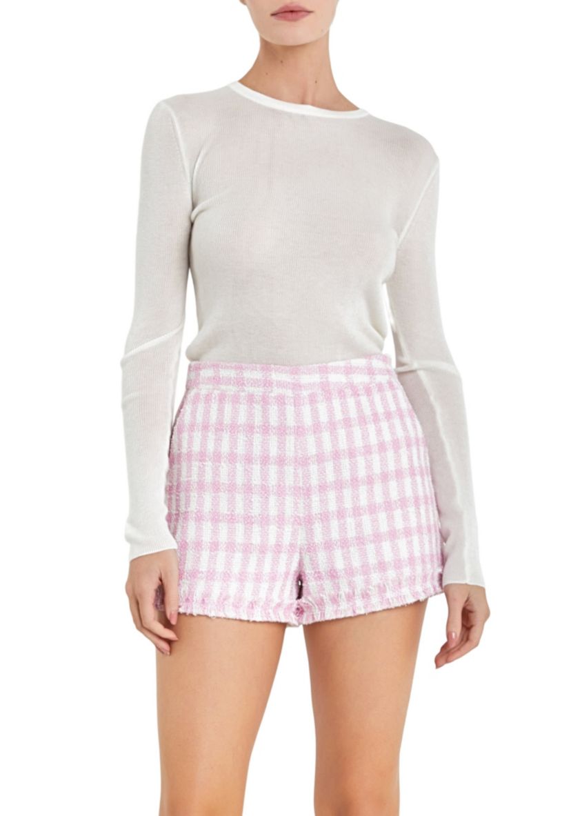 Loose Knit Long Sleeve Top