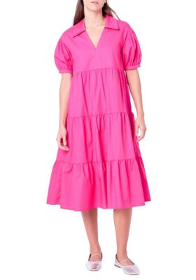 halston tie dye dress