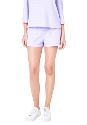 ENGLISH FACTORY Women's Striped Breton Shorts, Medium