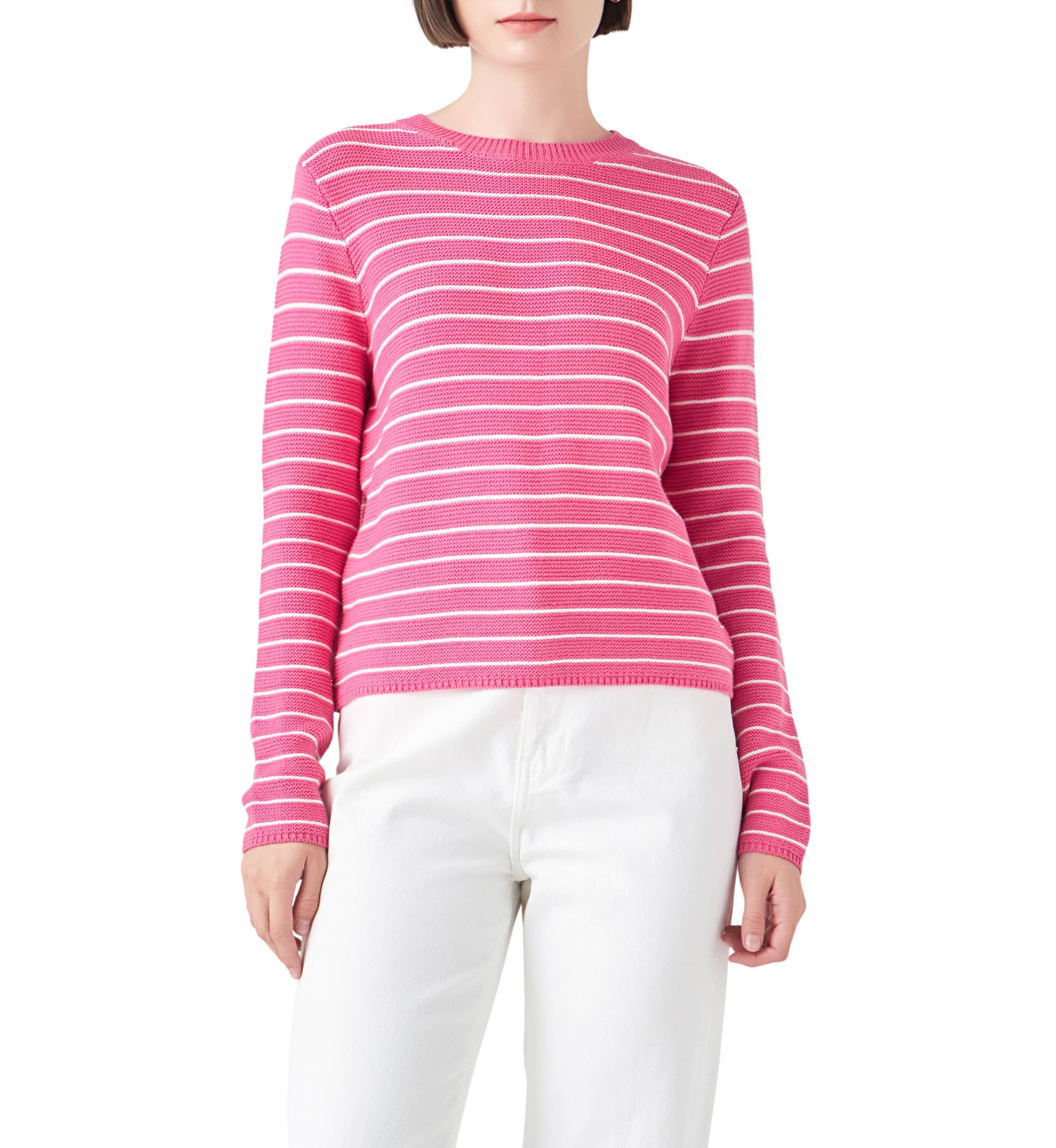 Round-neck Striped Sweater