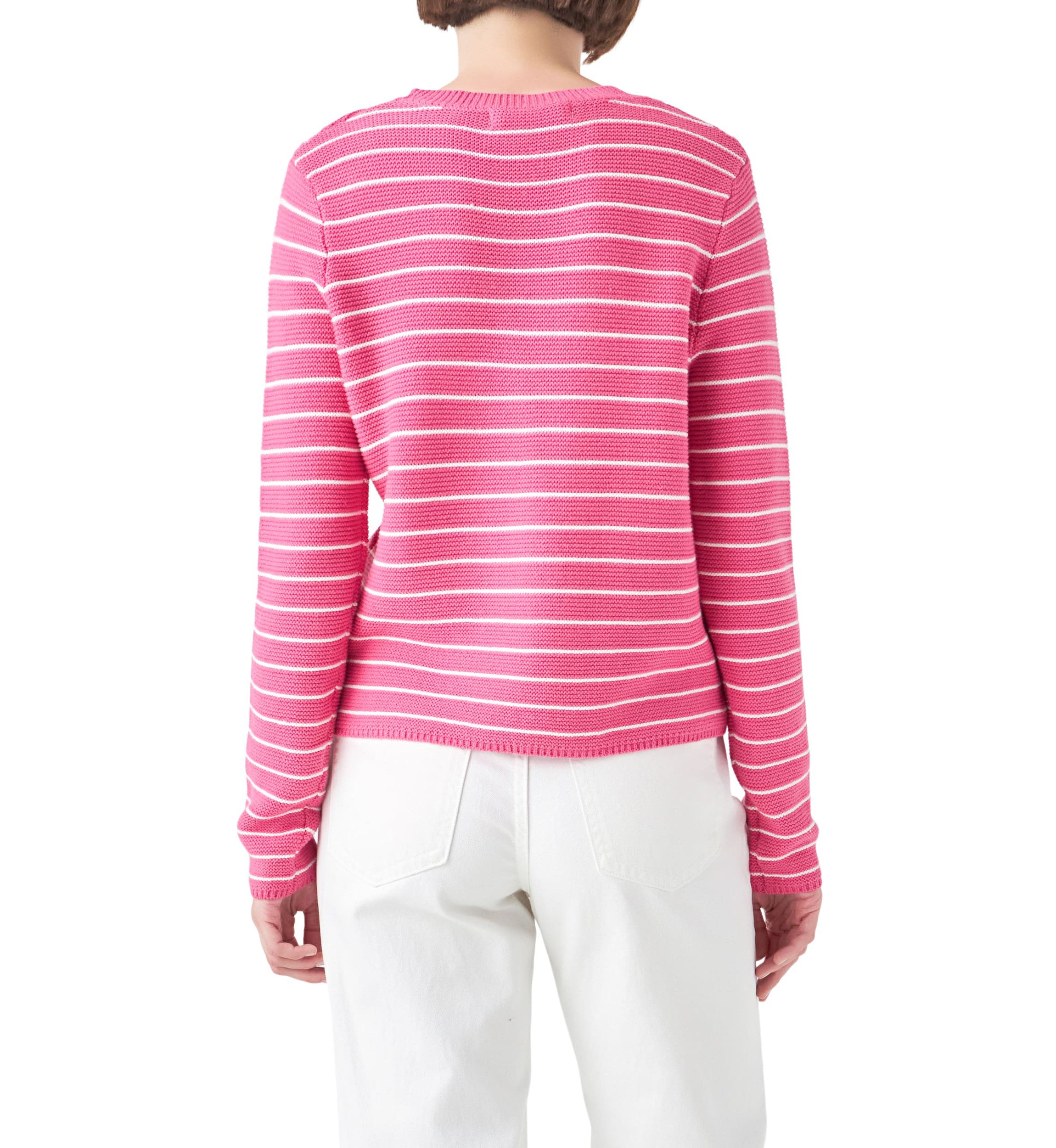 Round-neck Striped Sweater