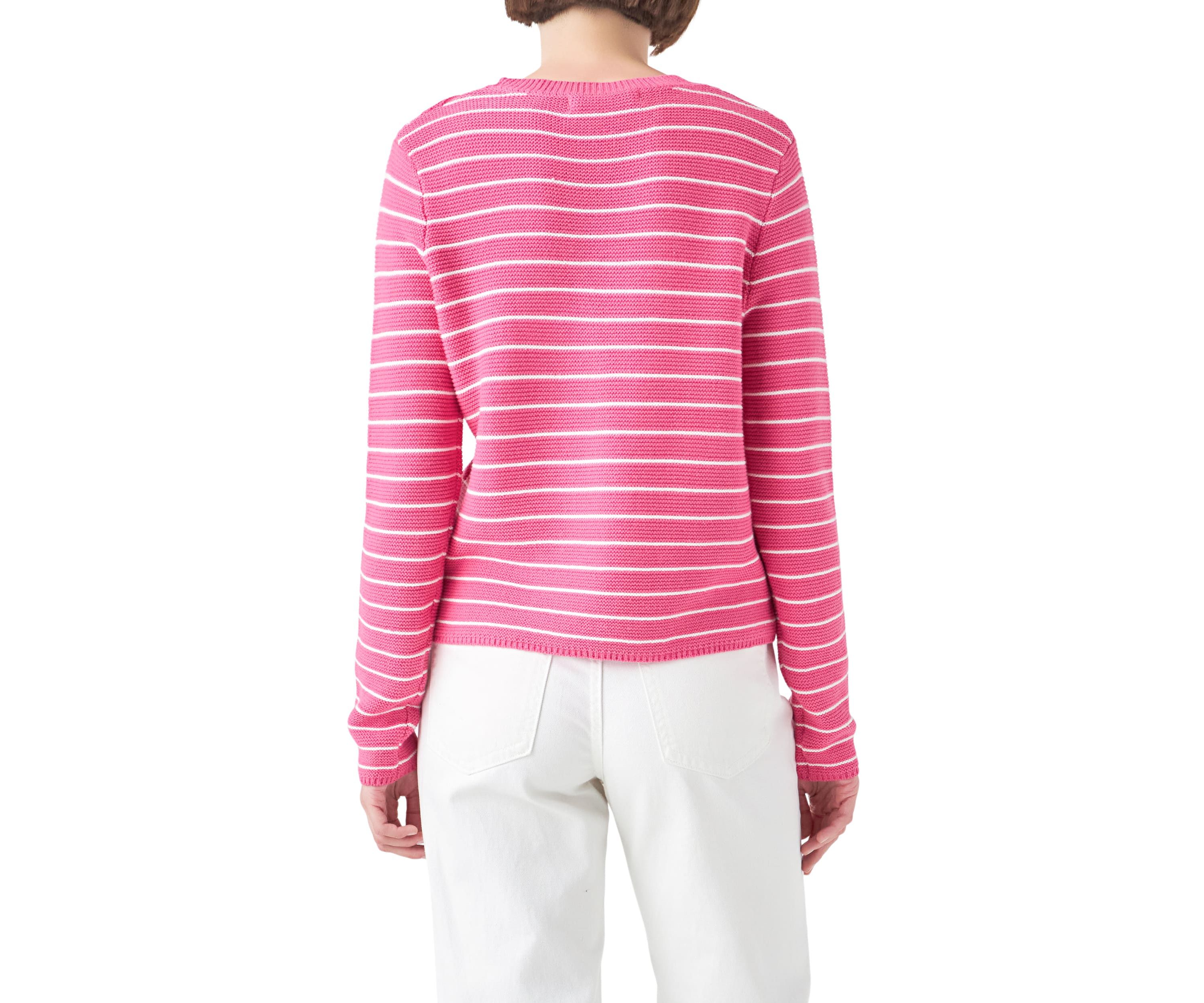 Round-neck Striped Sweater