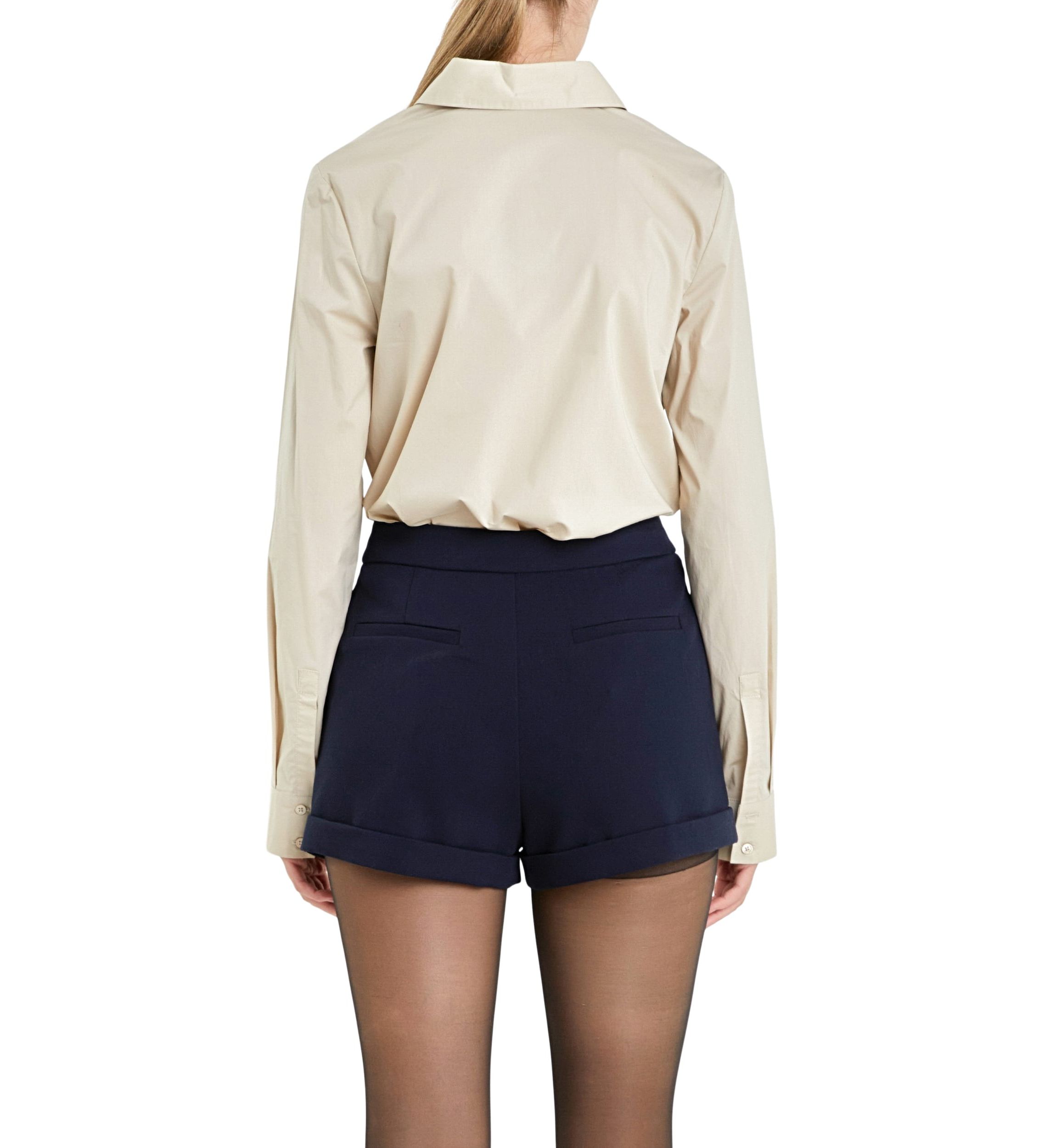 Accent Collar Poplin Dress Shirt