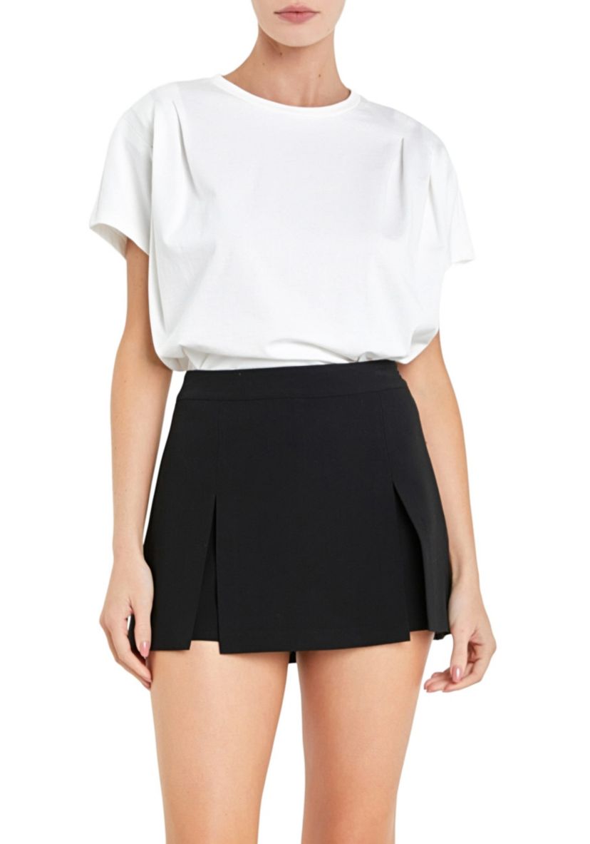 Pleated T-Shirt