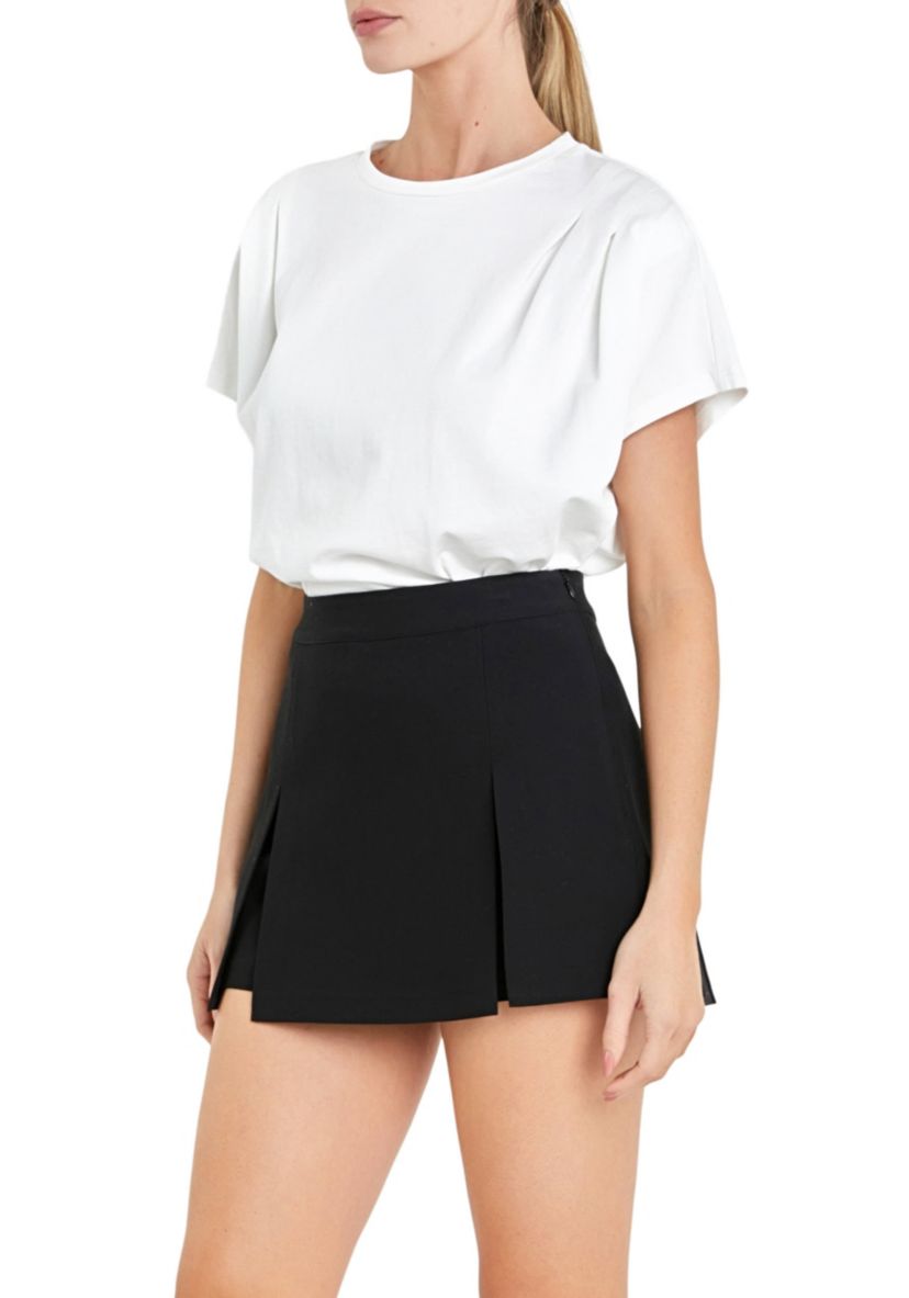 Pleated T-Shirt