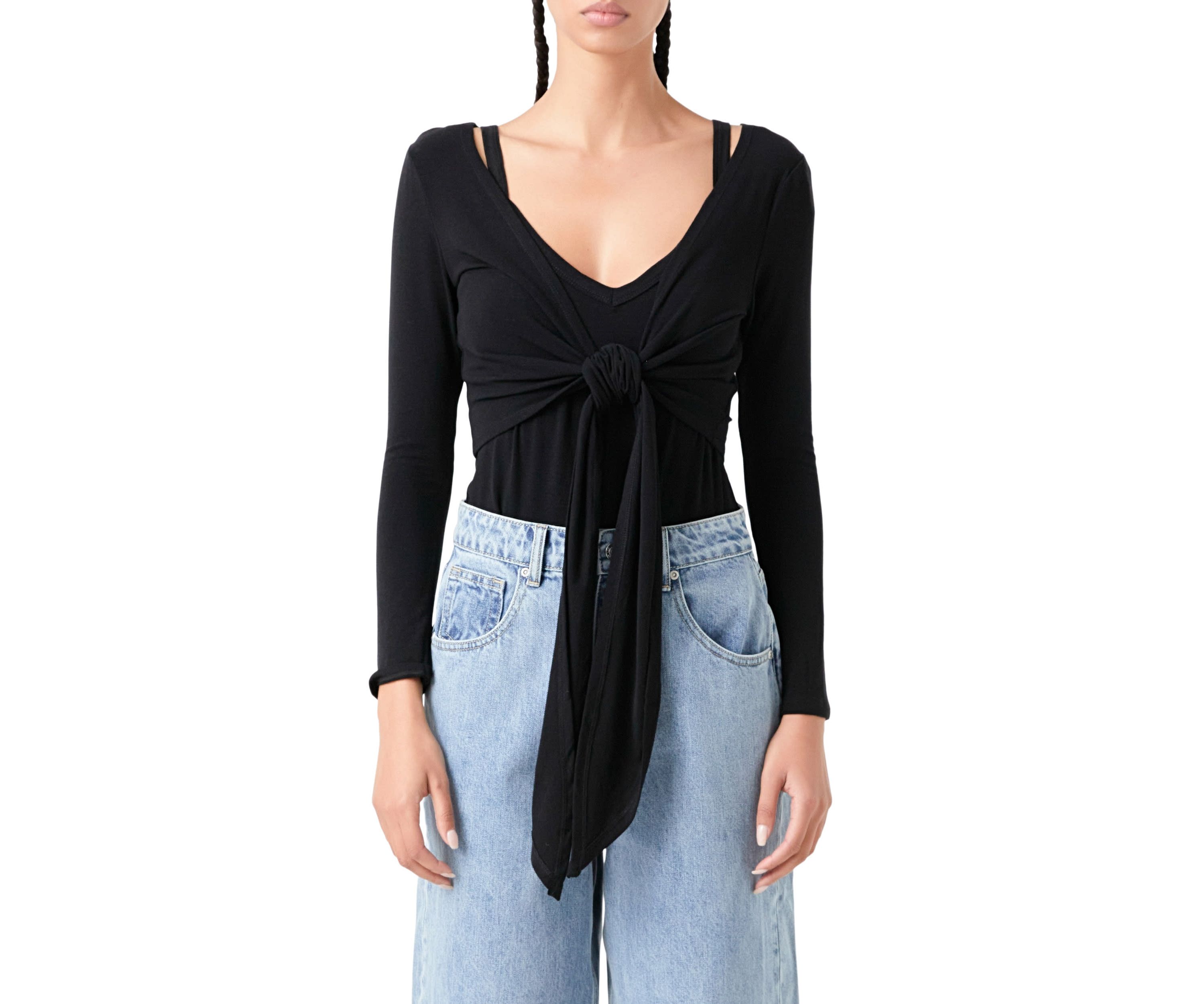 Two Piece Set Cardigan Cami