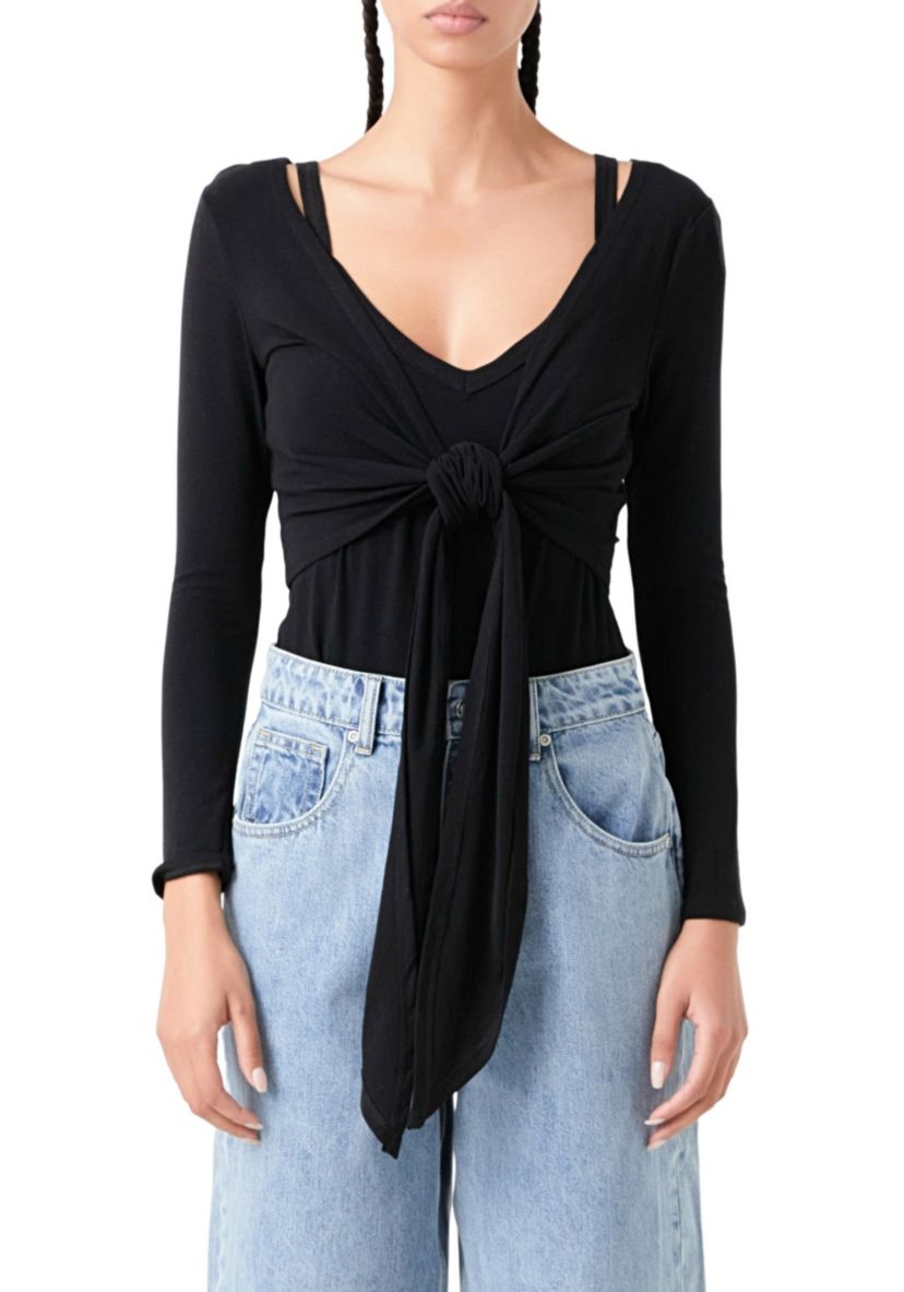 Two Piece Set Cardigan Cami