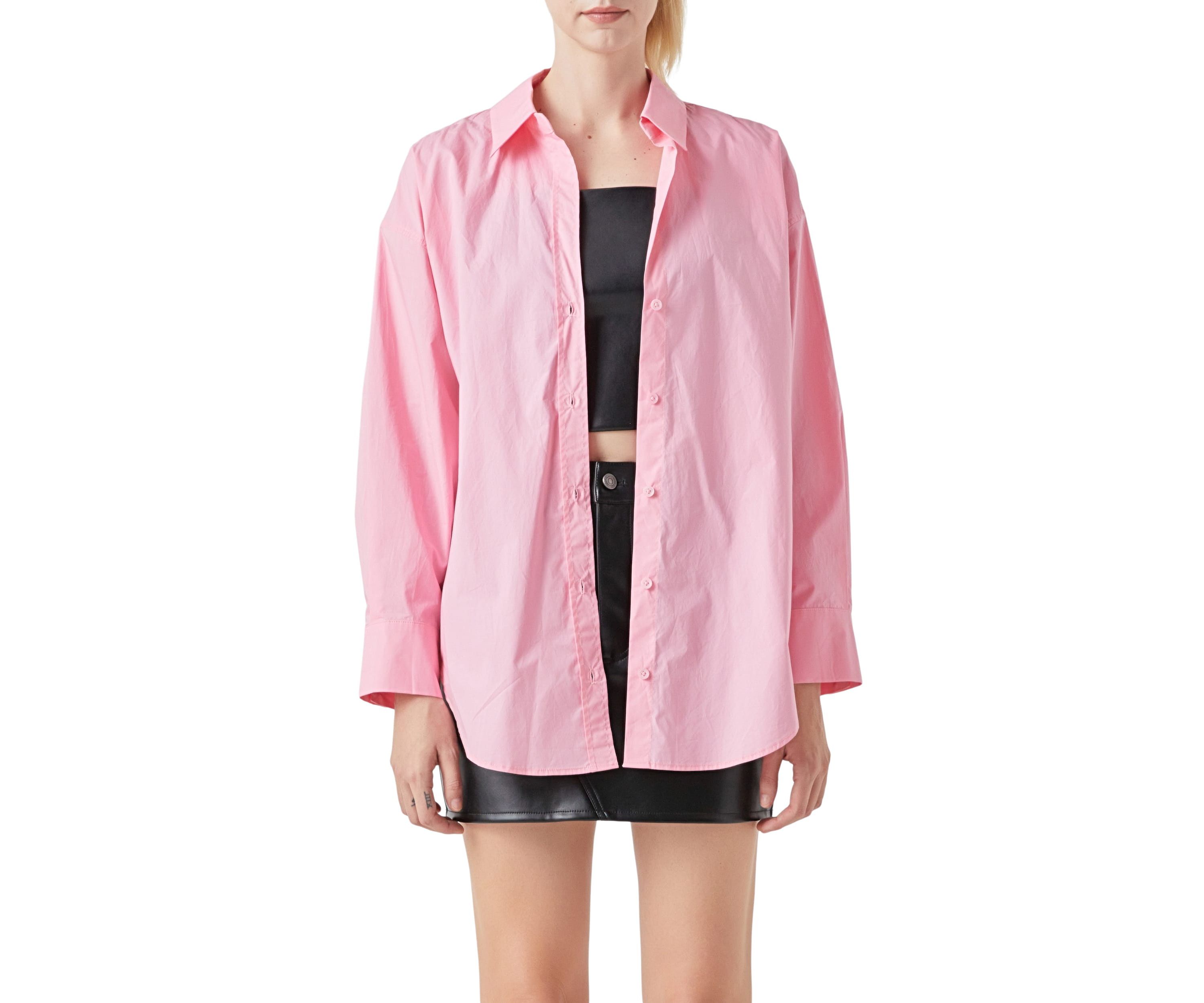 Oversize Collared Shirt