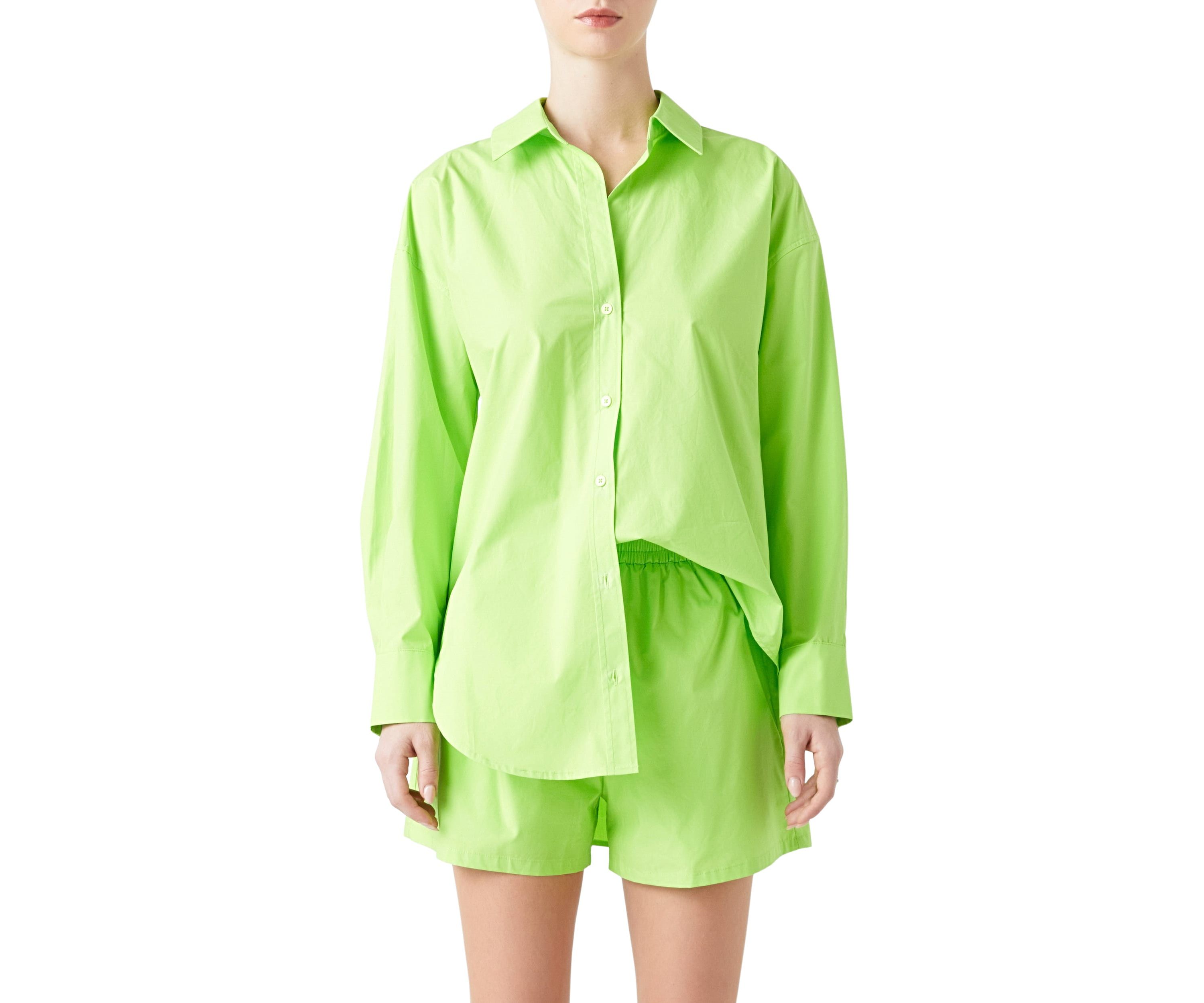 Oversize Collared Shirt