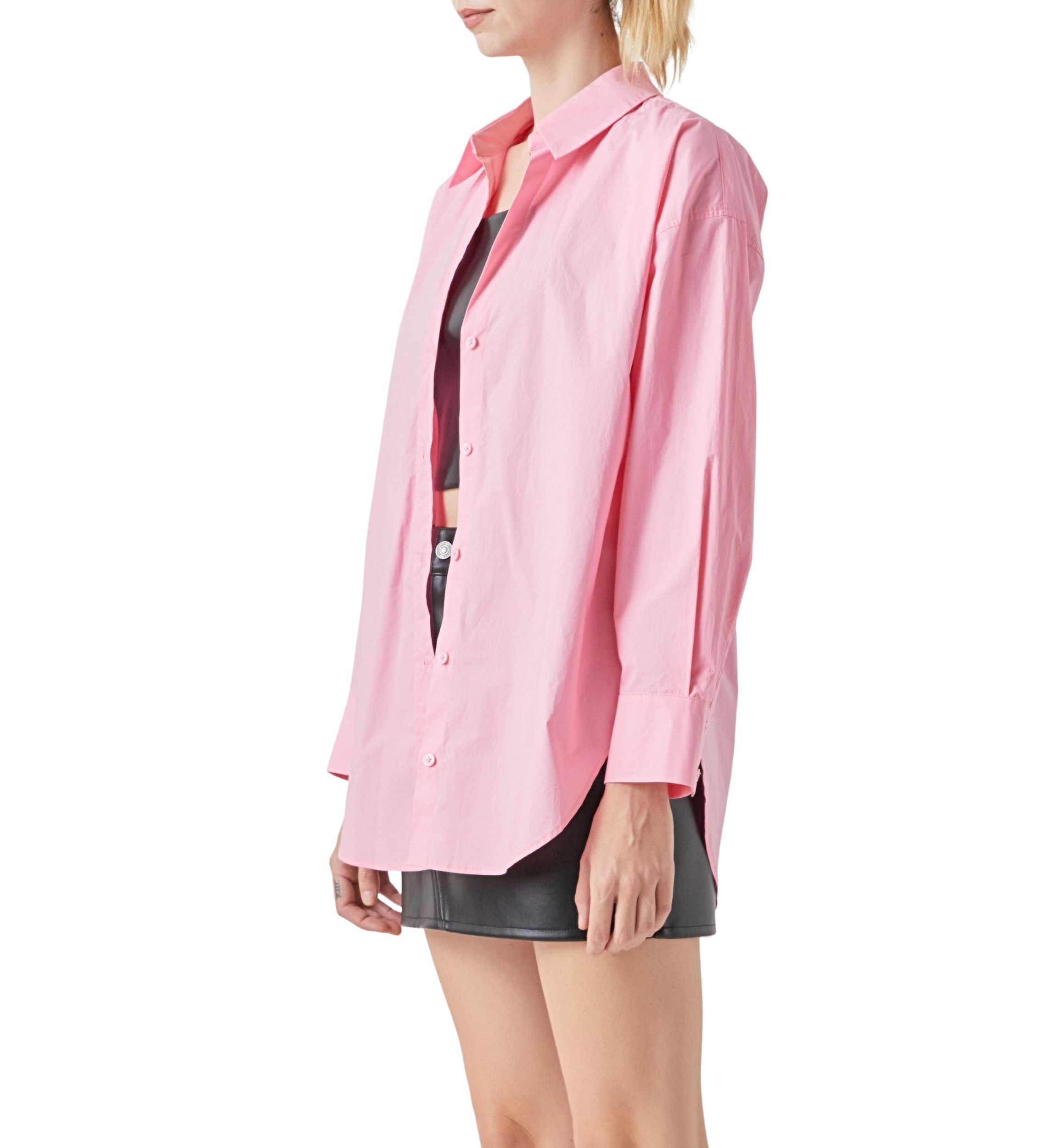 Oversize Collared Shirt