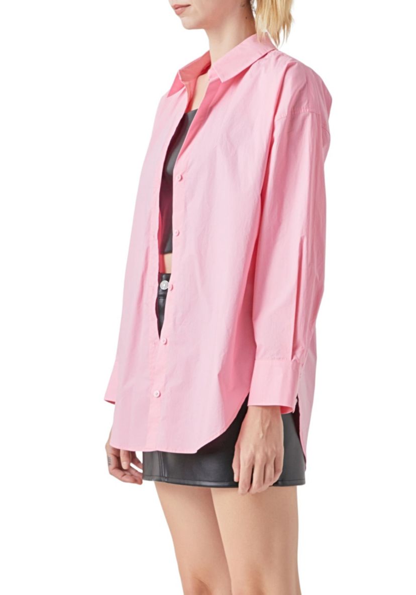 Oversize Collared Shirt