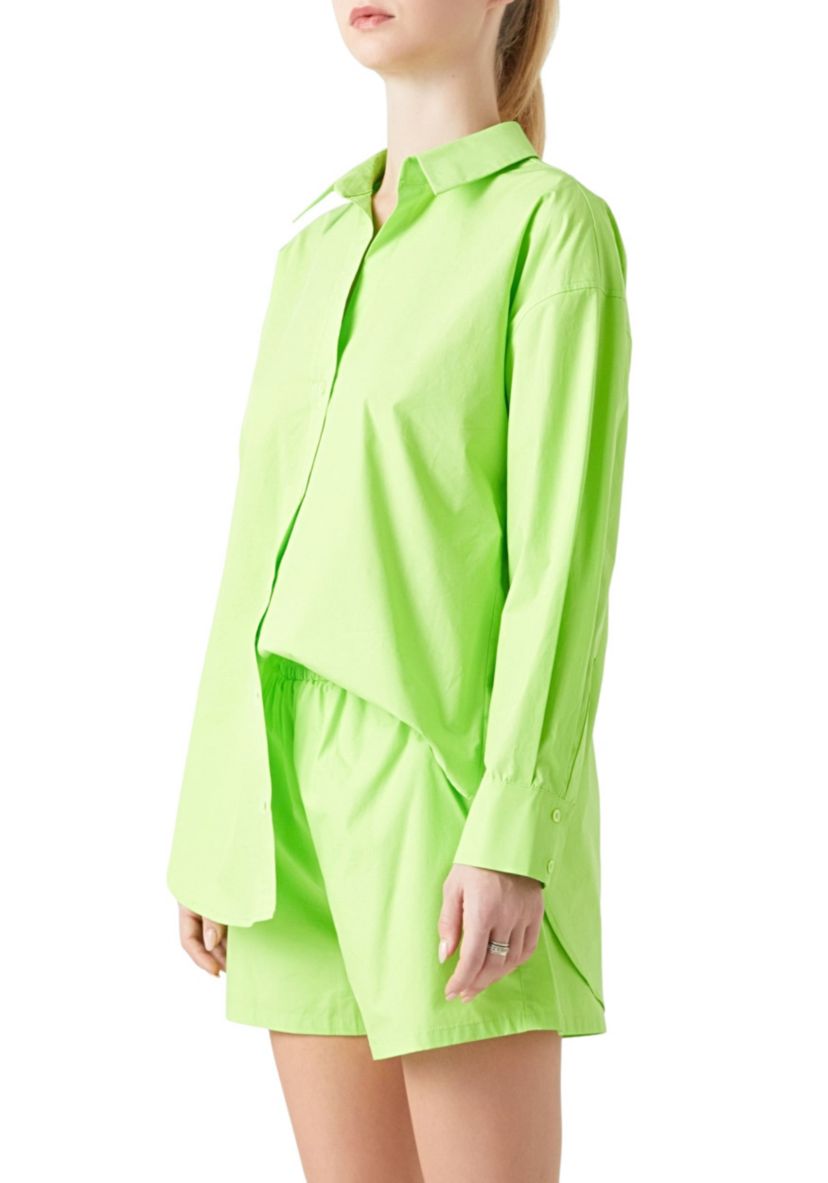 Oversize Collared Shirt