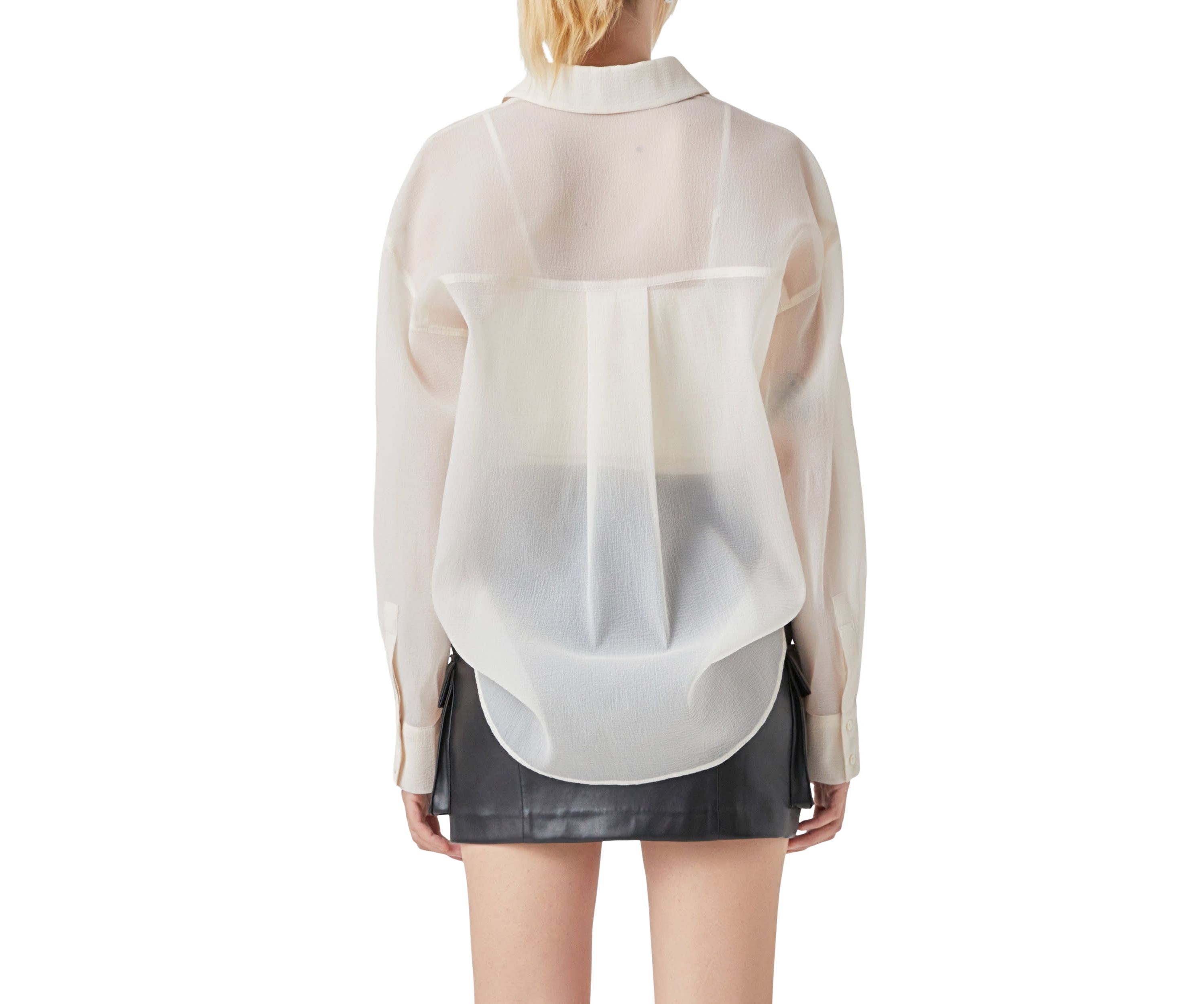 Organza Oversized Shirt