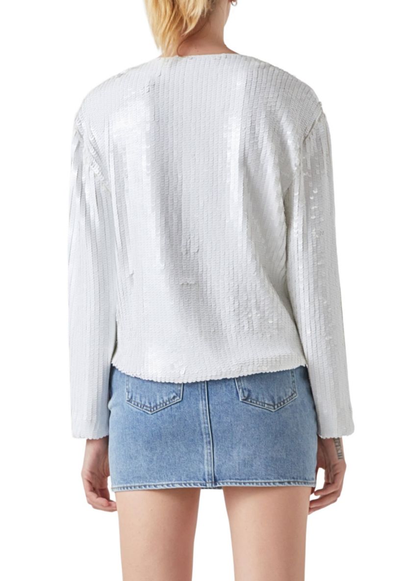 Sequin Loose Fit Top