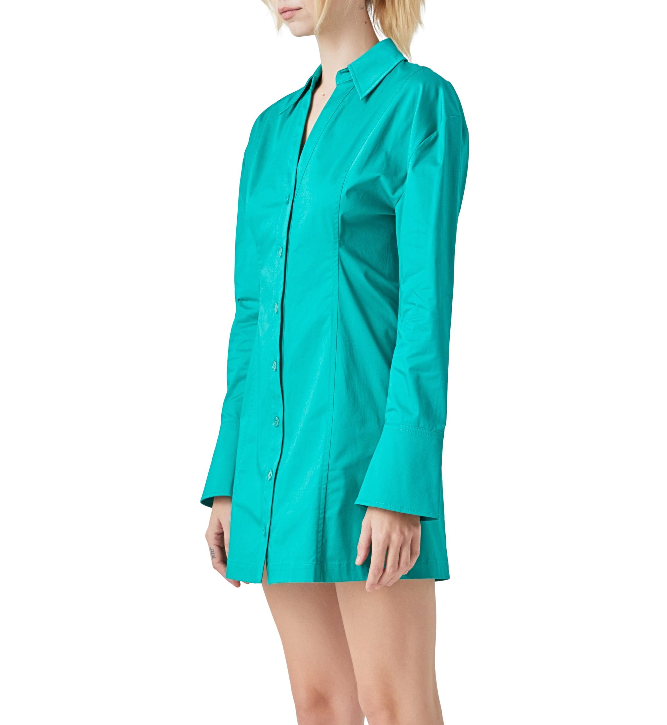 Cotton Shirt Dress