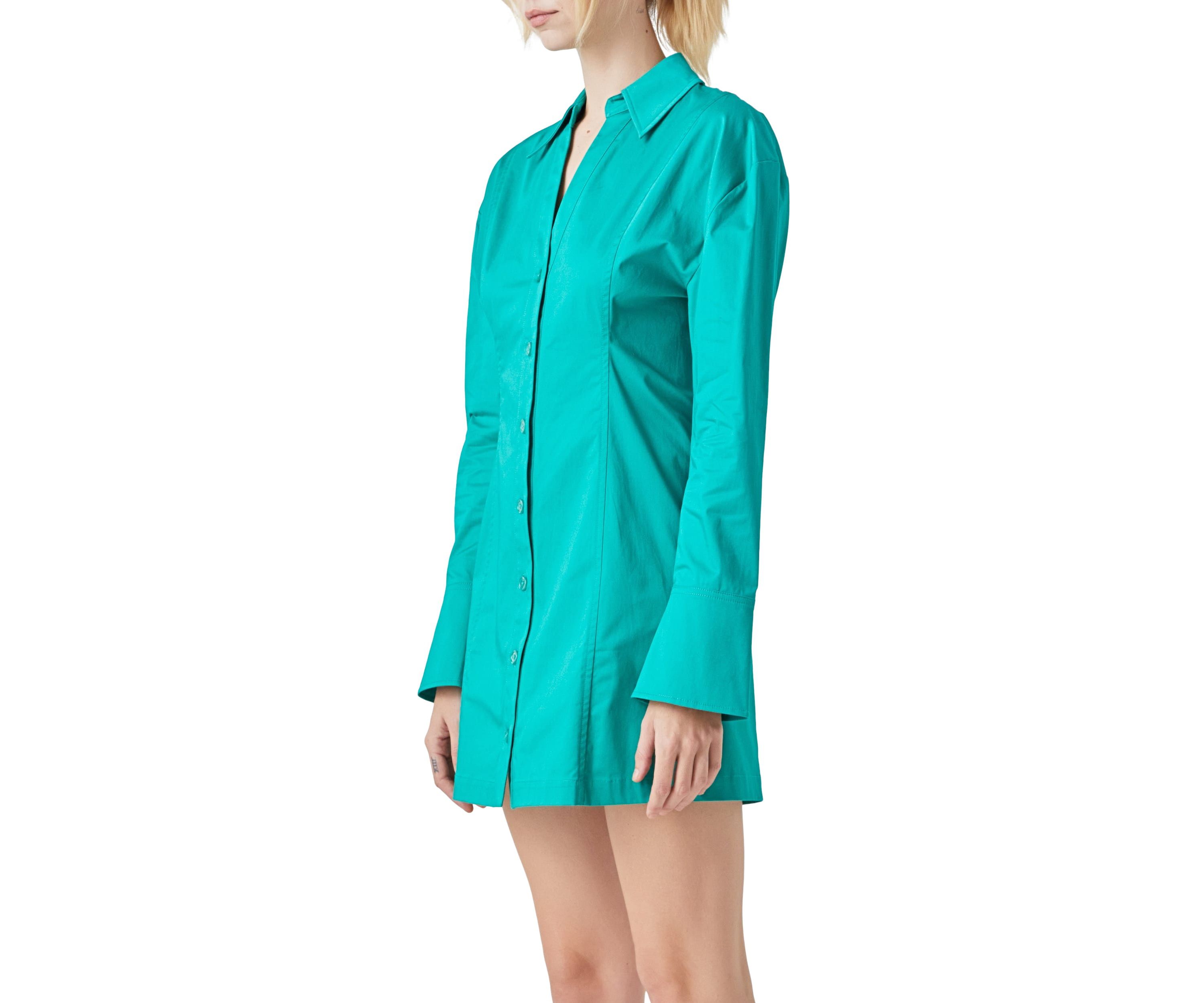 Cotton Shirt Dress