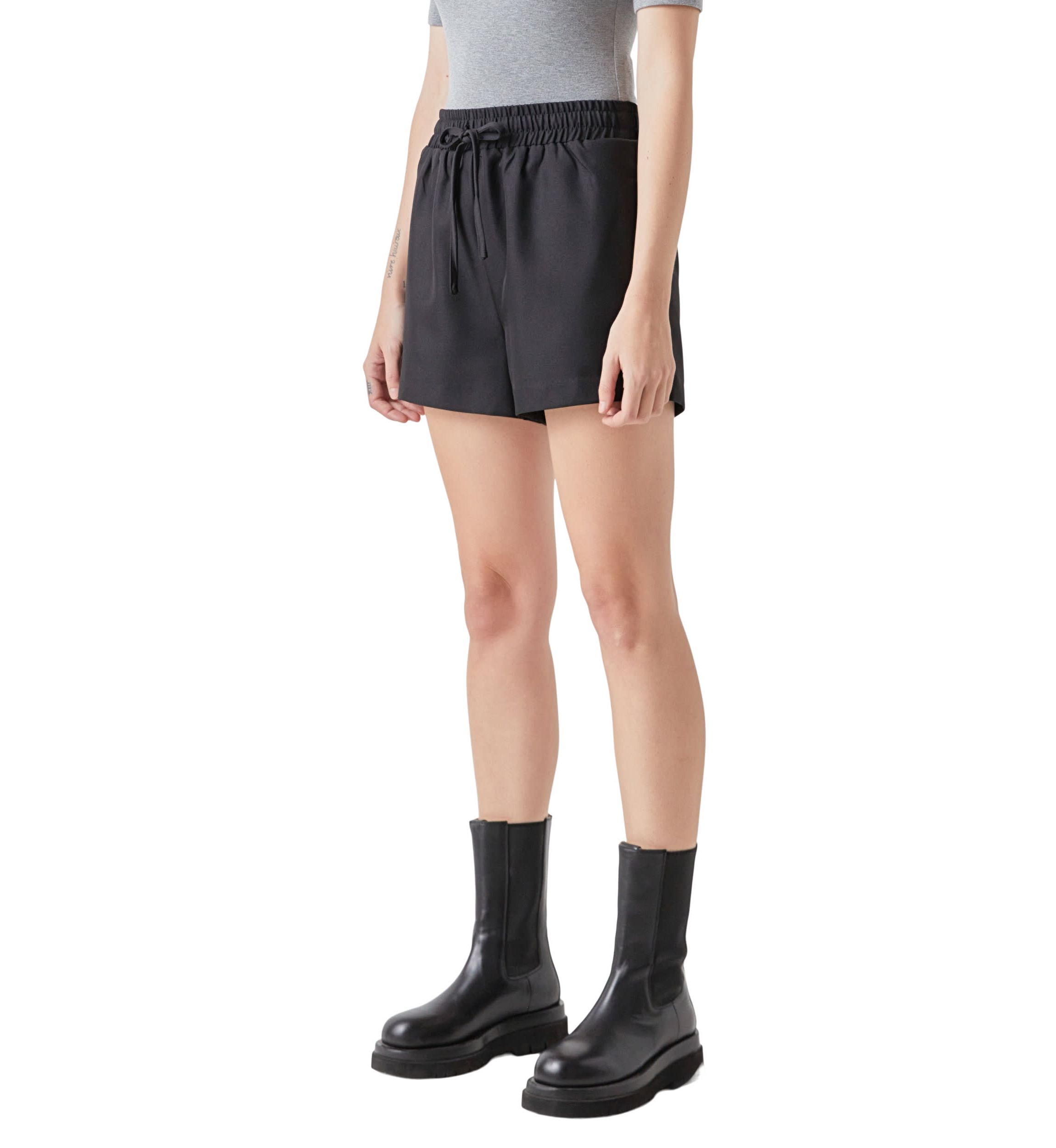 Elastic Waist Shorts