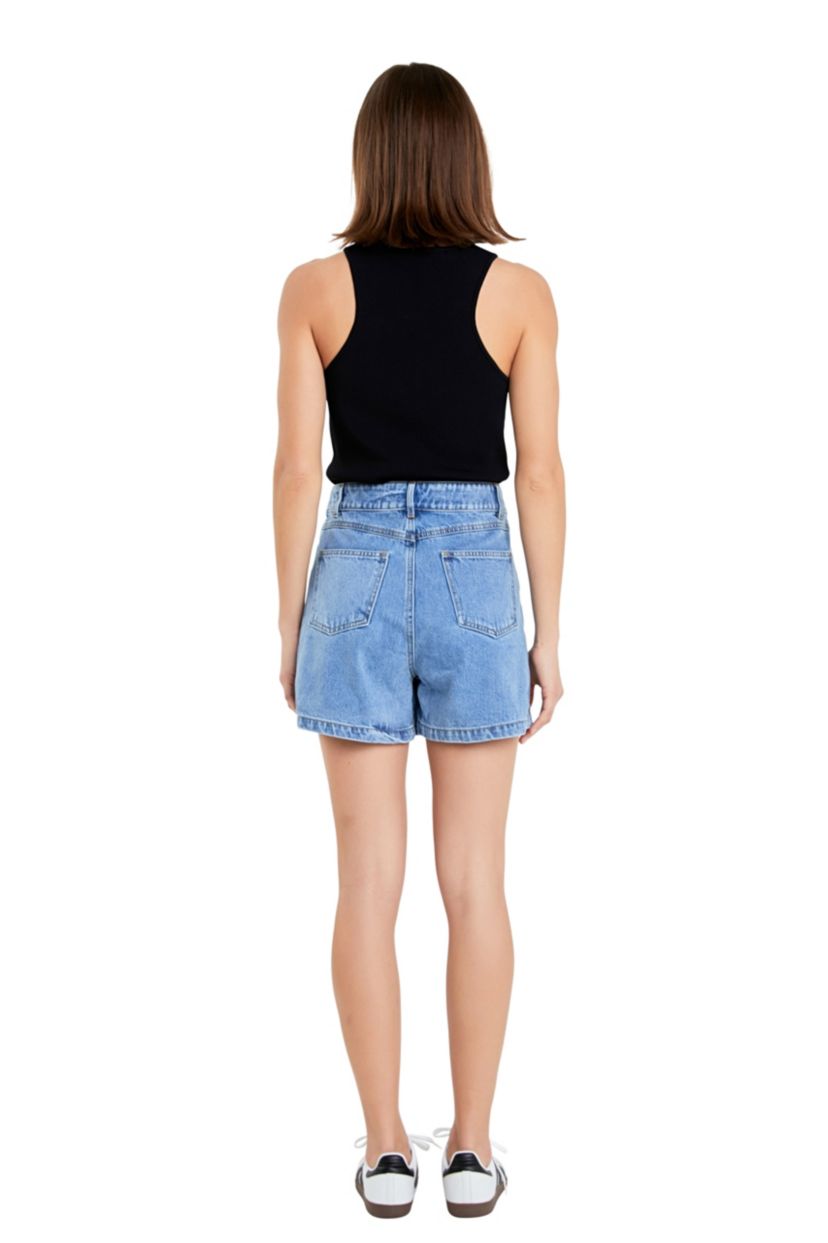 Denim Skort