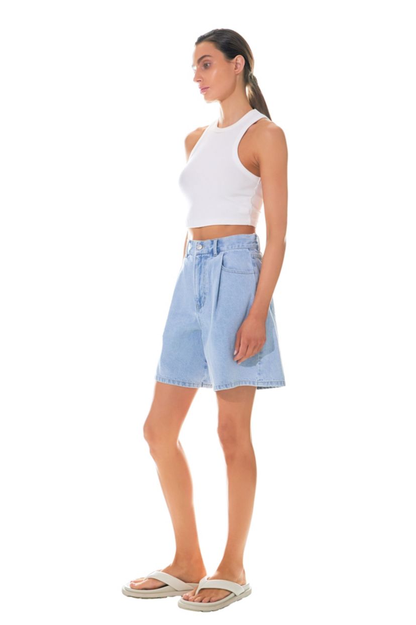Denim Wide Short