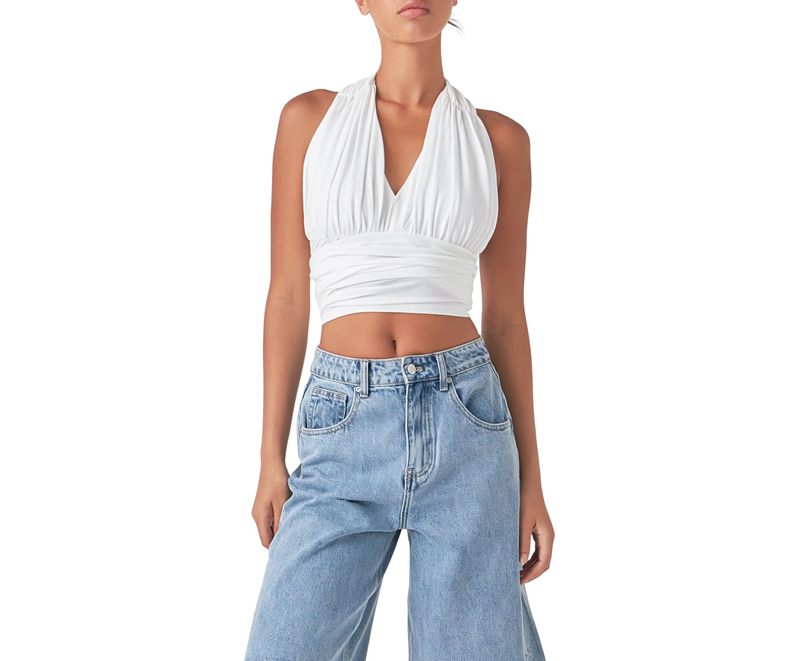 Convertible Knit Strap Top