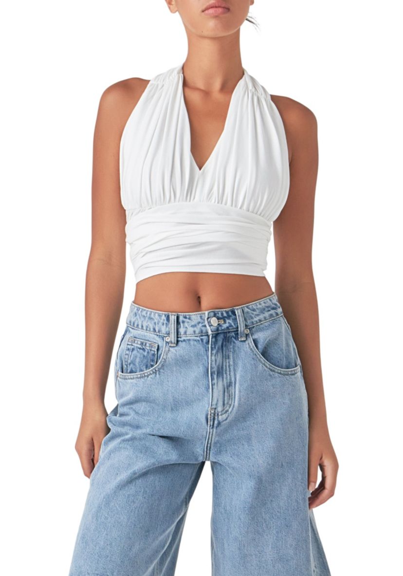 Convertible Knit Strap Top
