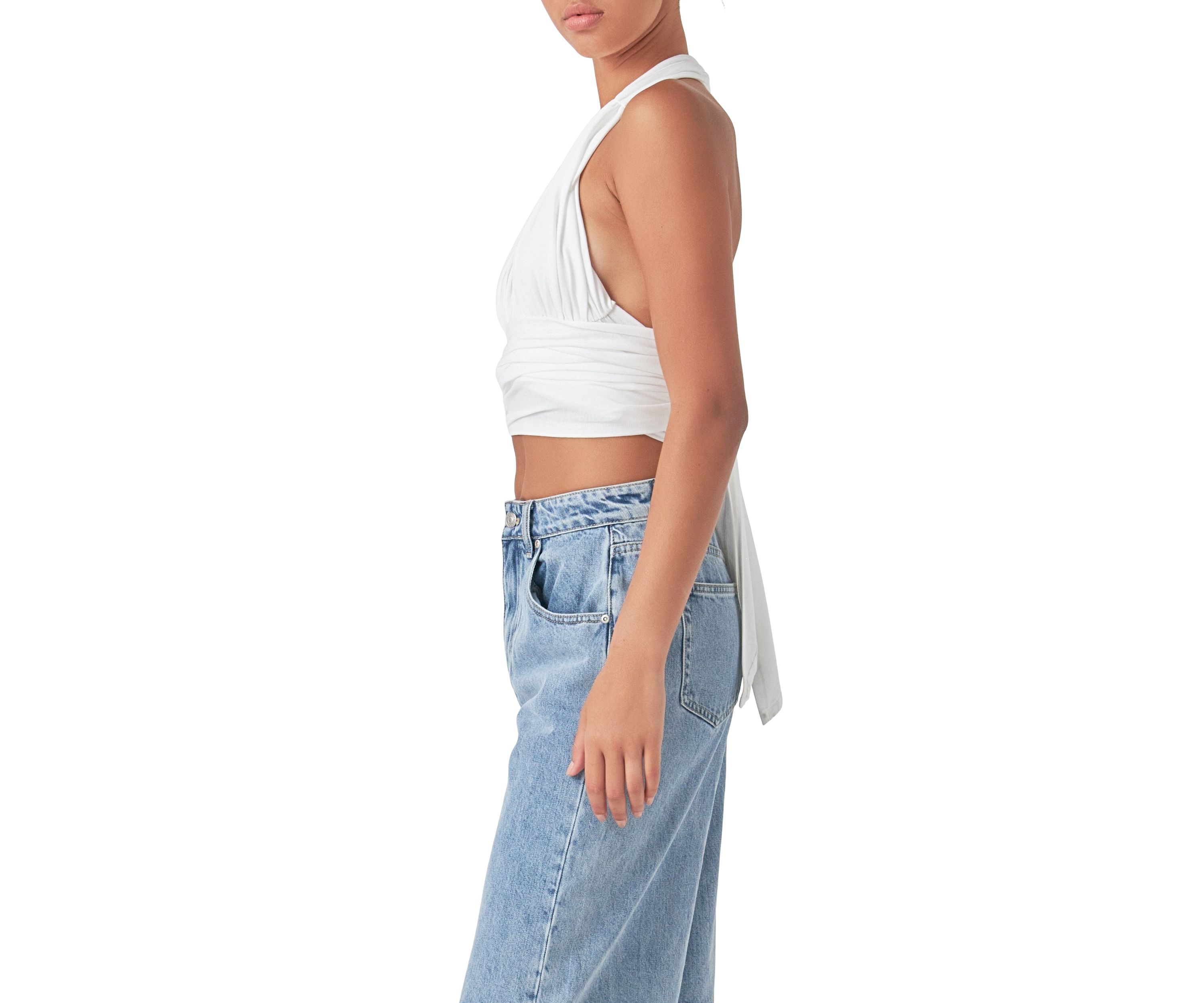 Convertible Knit Strap Top