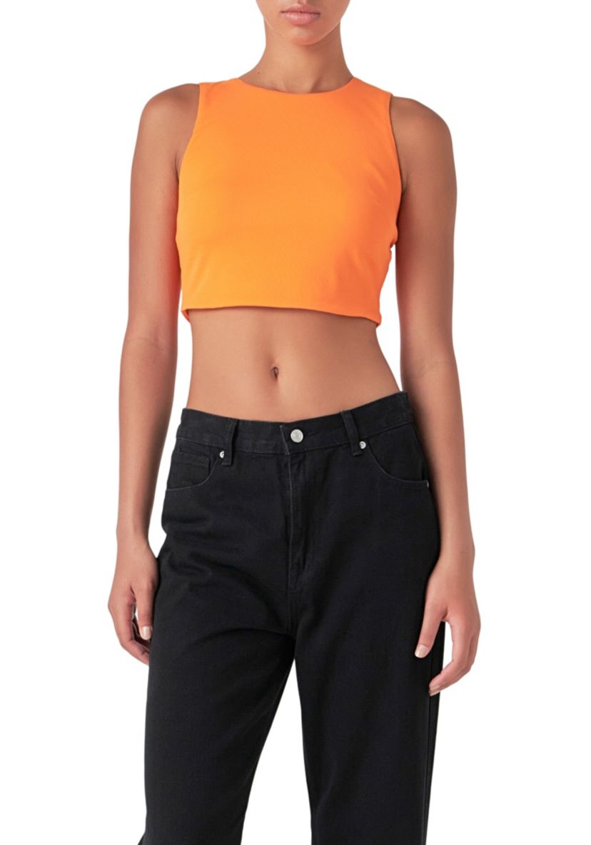 Back Schrunchie Tank Top