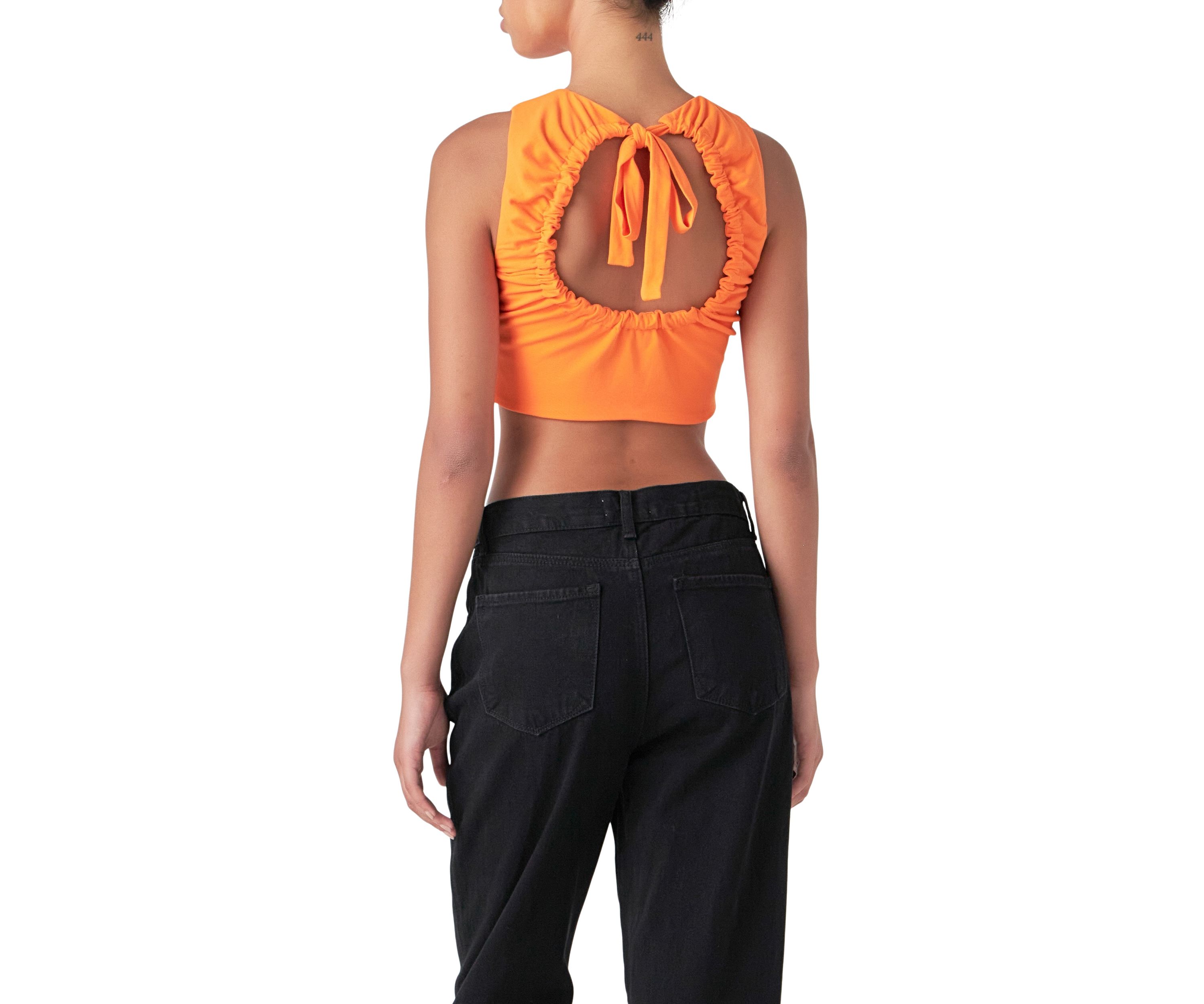 Back Schrunchie Tank Top