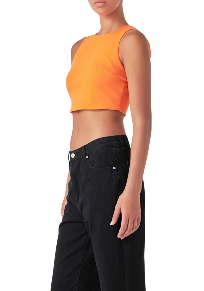 Back Schrunchie Tank Top