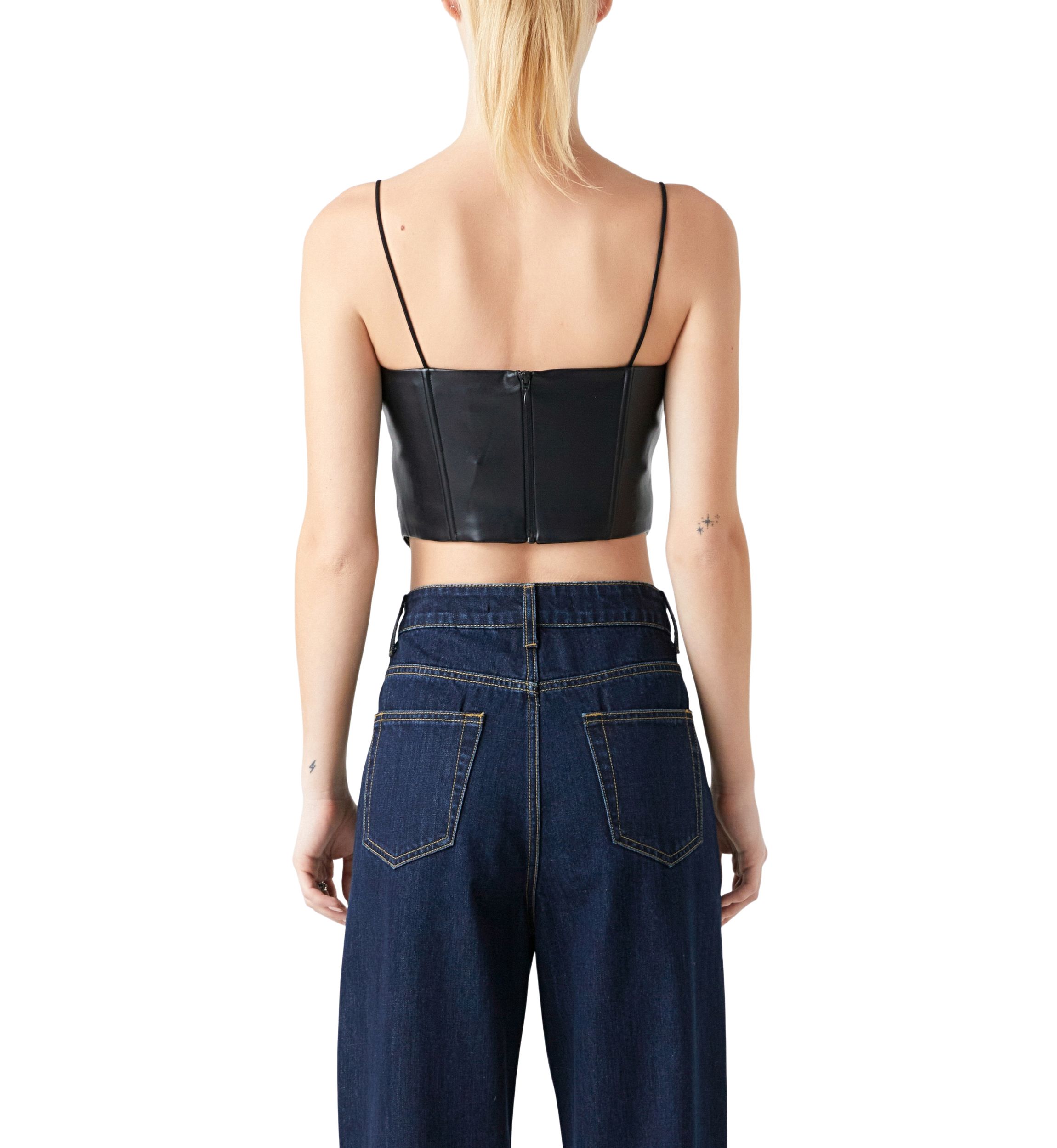 Pu Corset Top