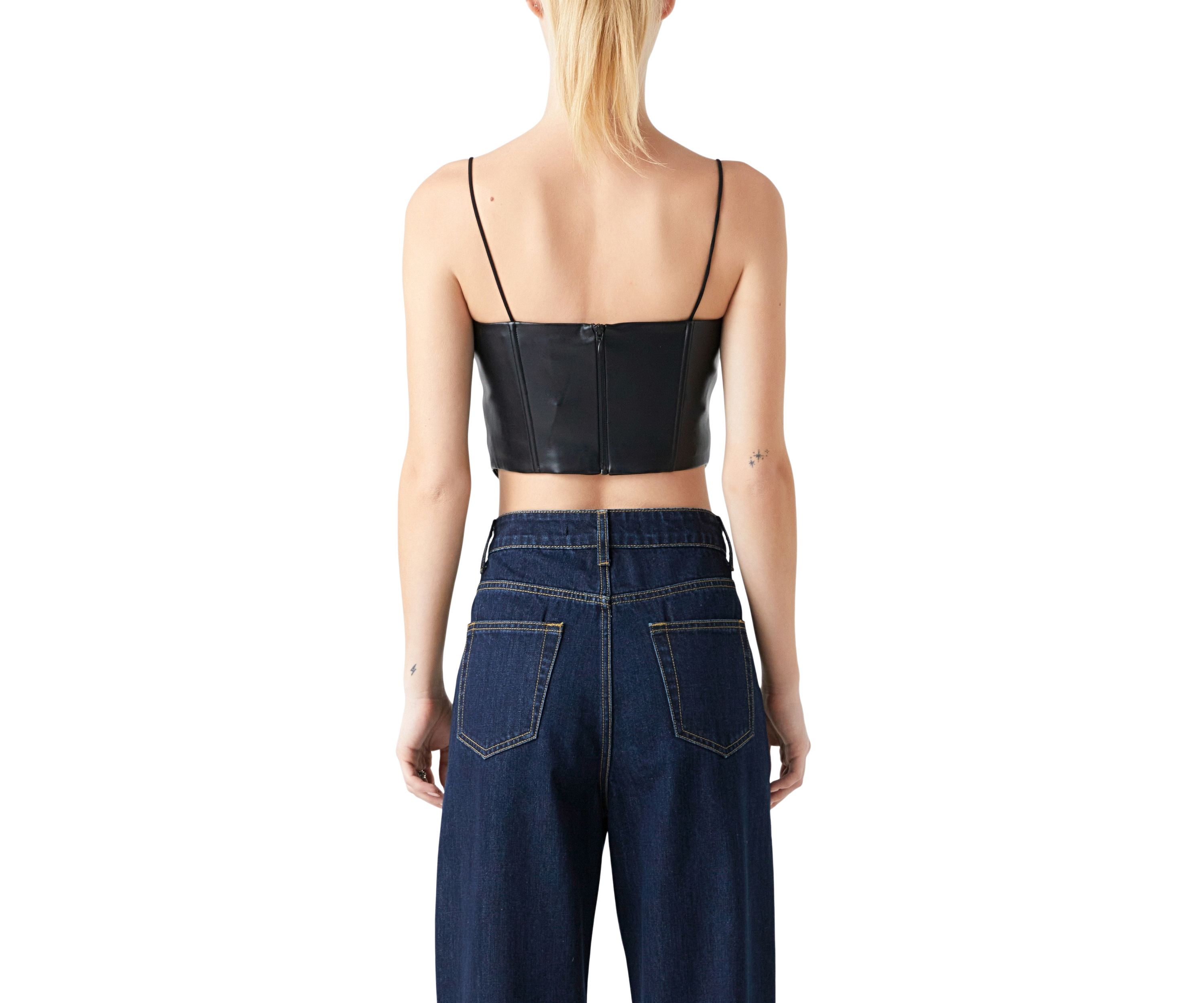 Pu Corset Top