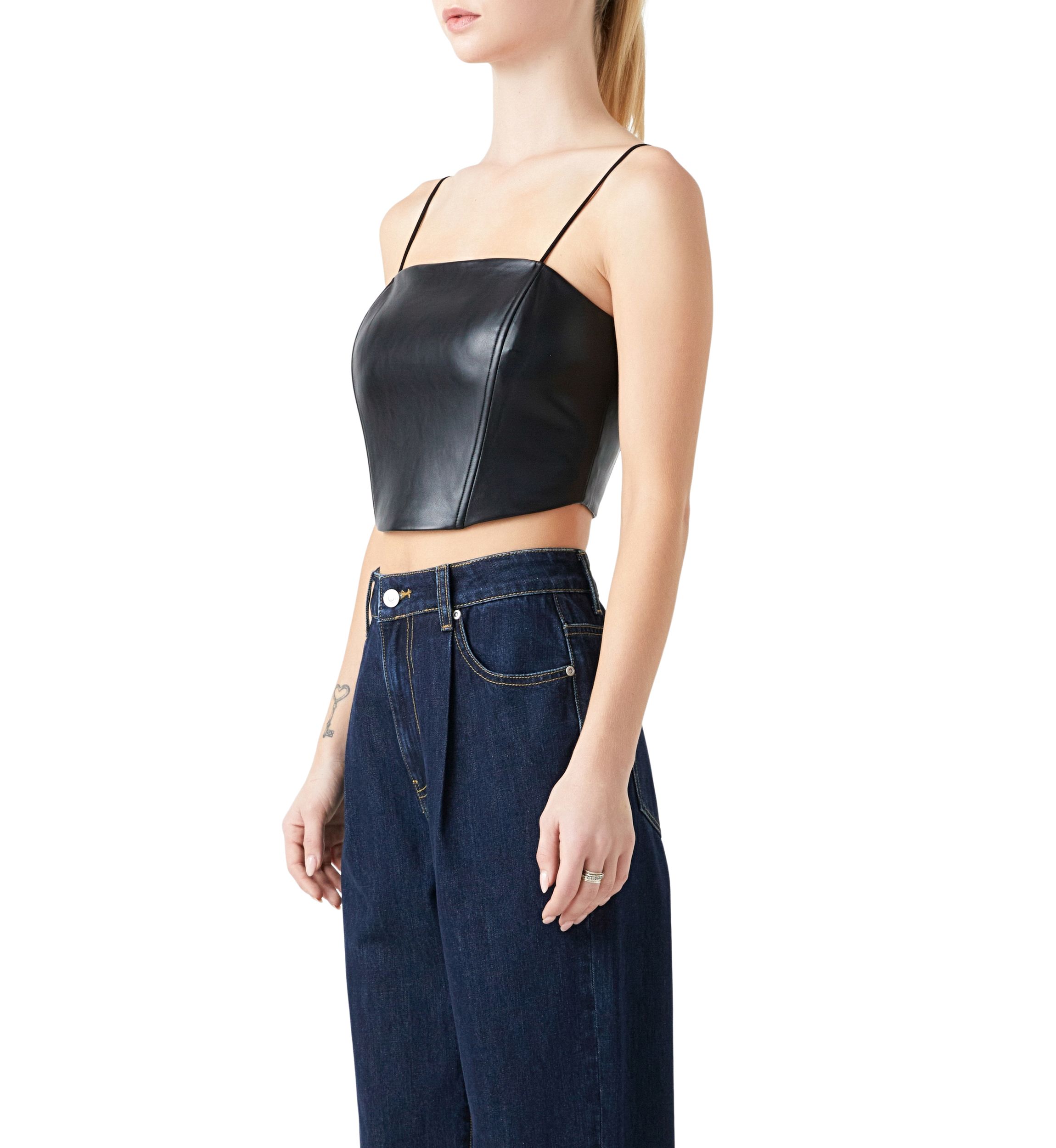 Pu Corset Top
