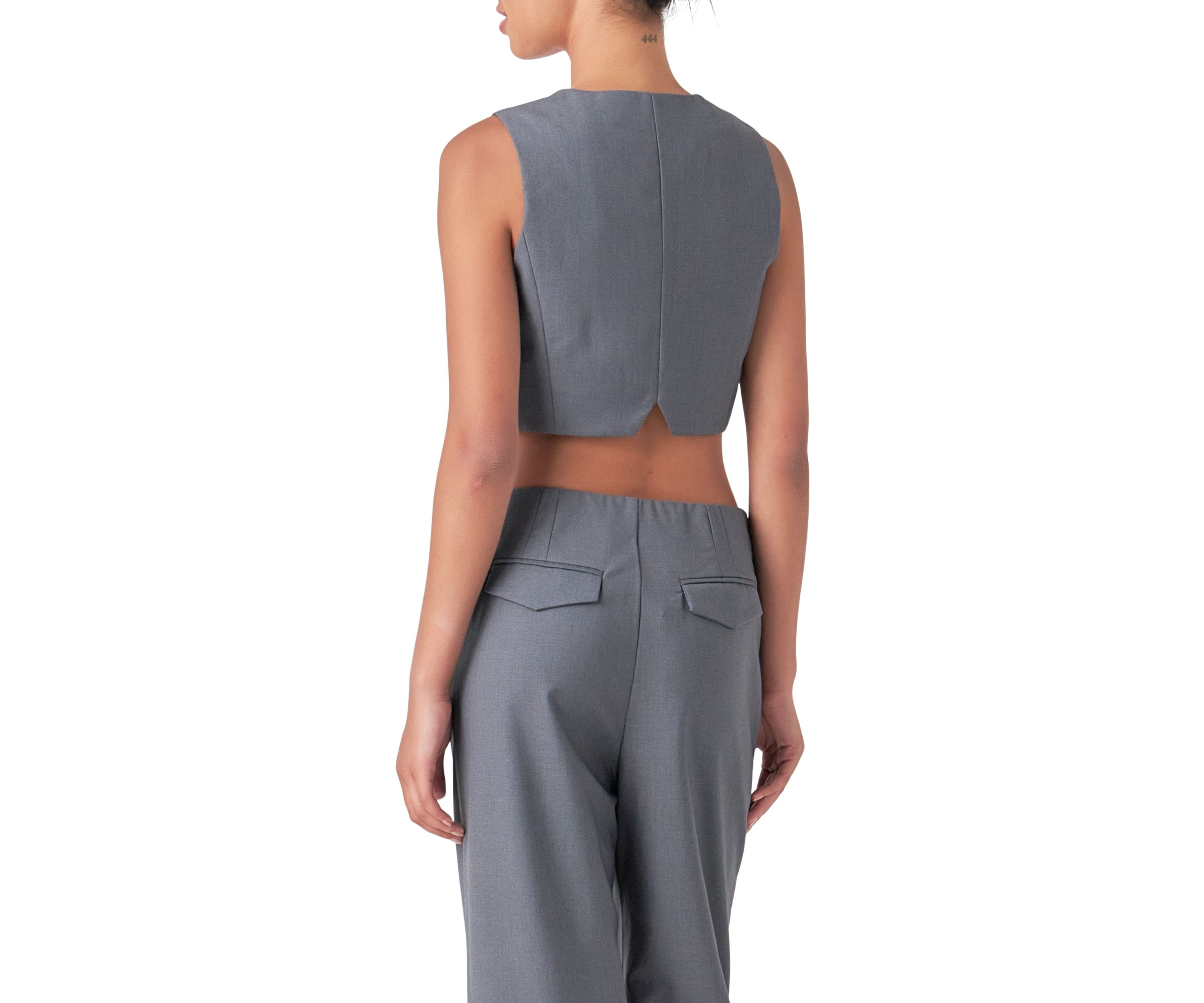 Cropped Vest
