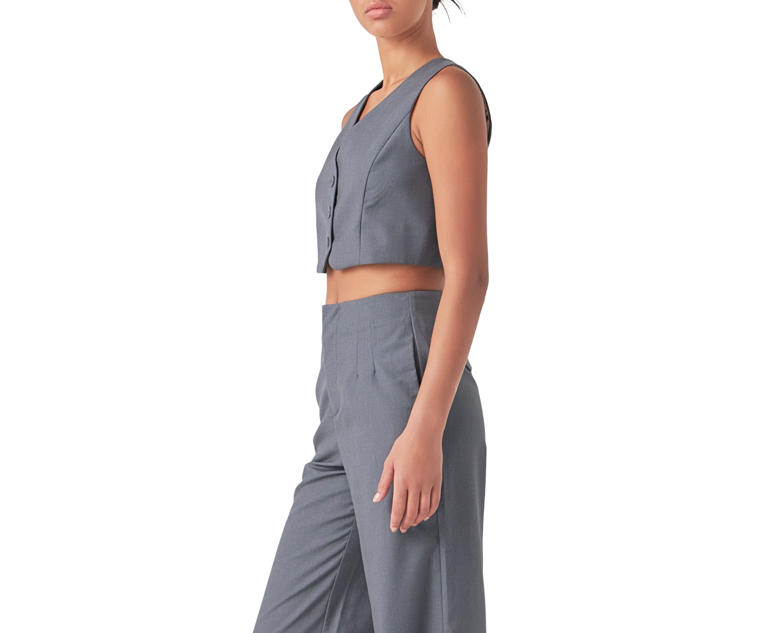 Cropped Vest